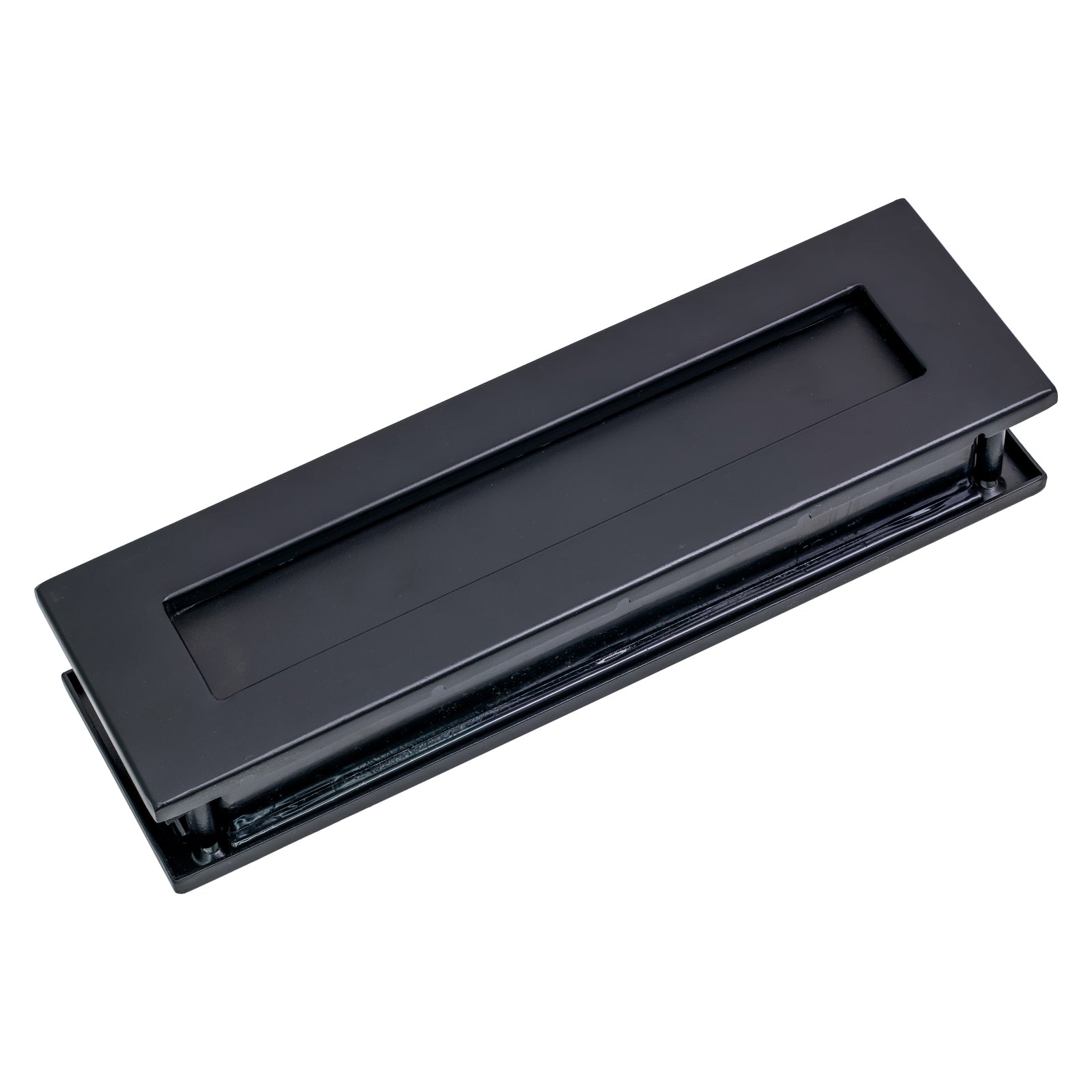 Matt Black Traditional Letterbox