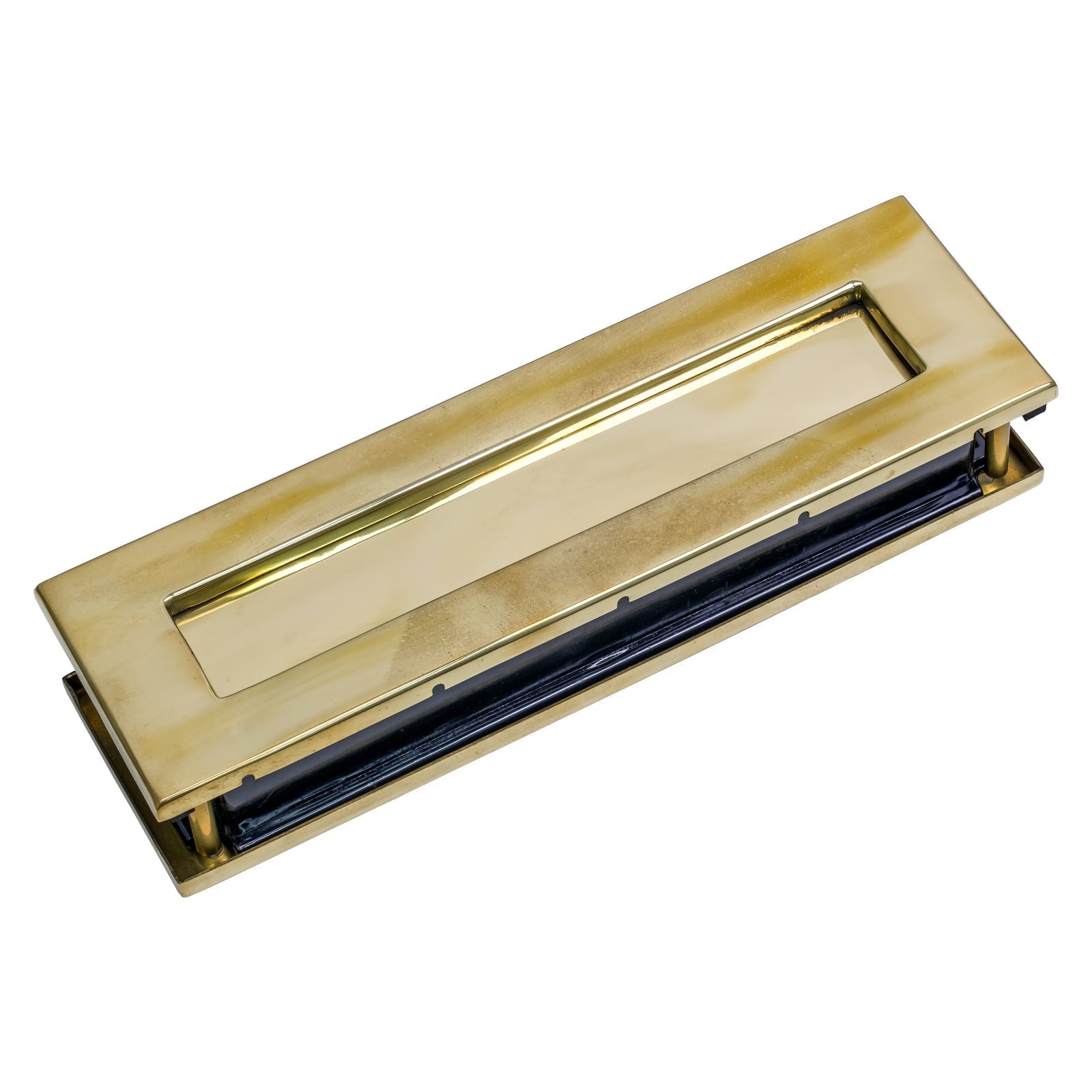 Polished Brass Traditional Letterbox