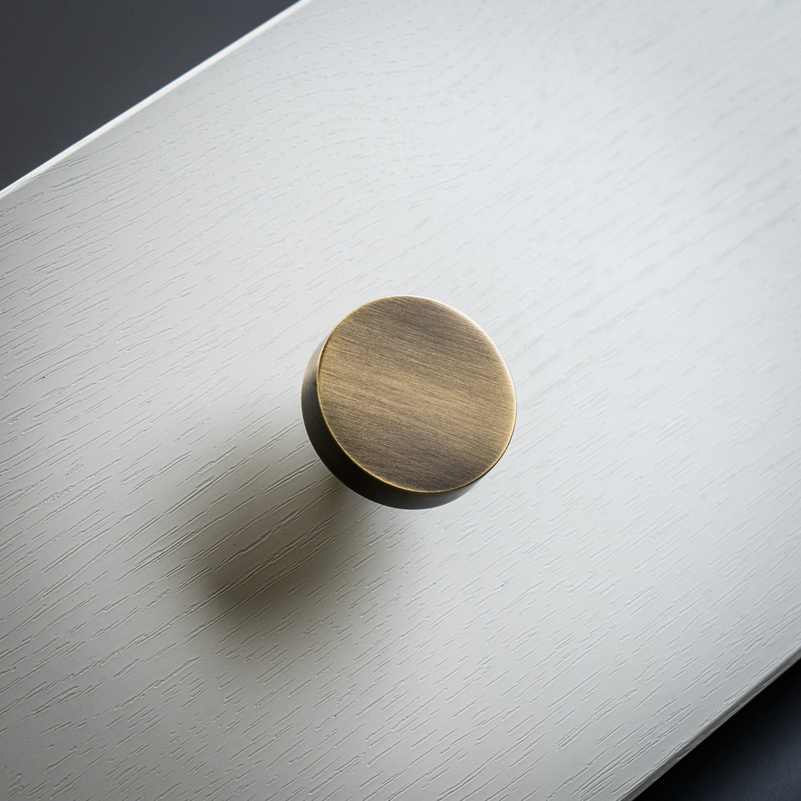 SHOW Hover Image of 38mm Polished Brass Disc Cabinet Knobs