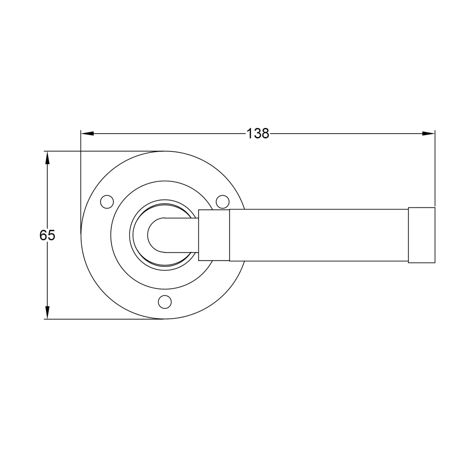 Milton Pewter Door Handles On Rose Oak SHOW