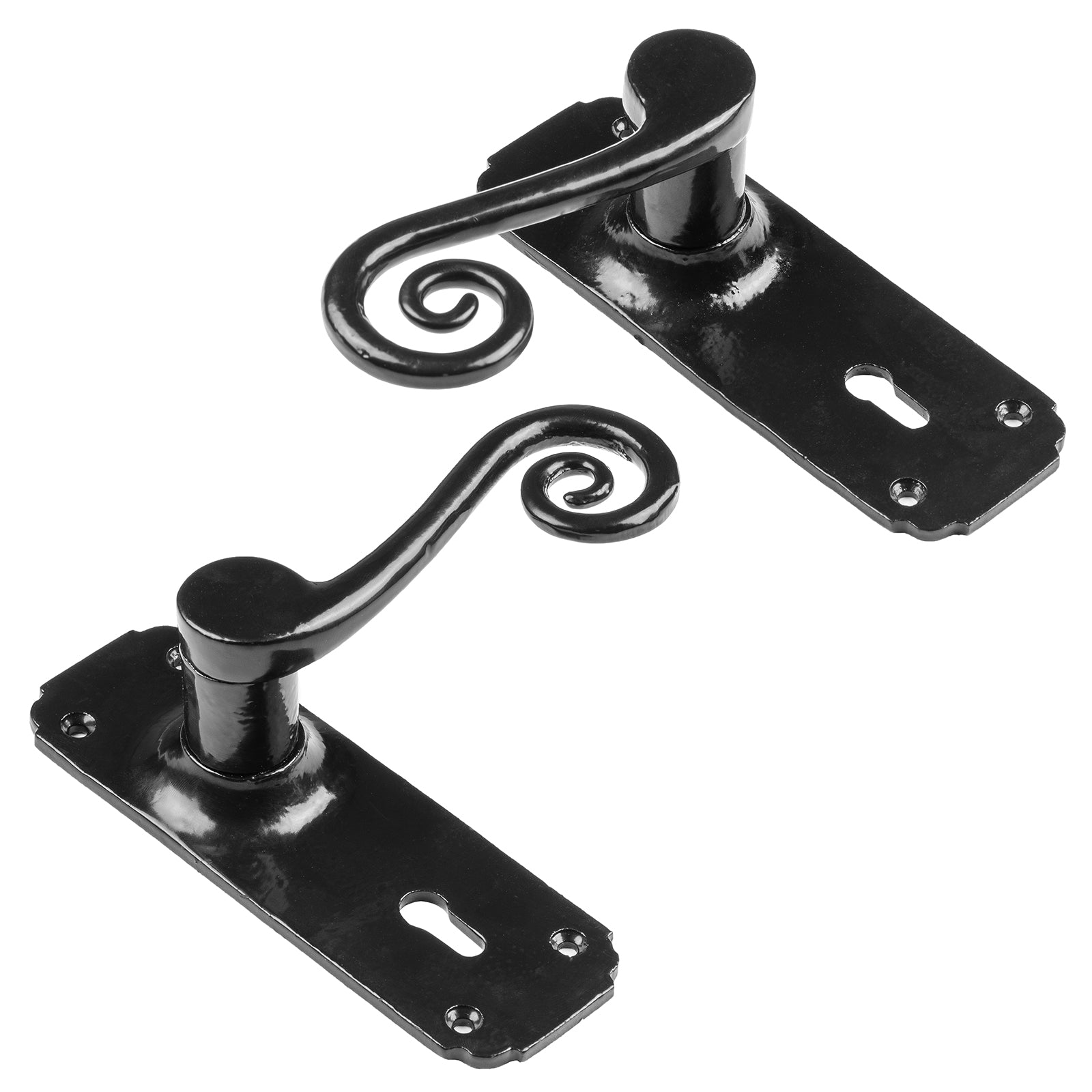 Monkey Tail Lock Handles SHOW