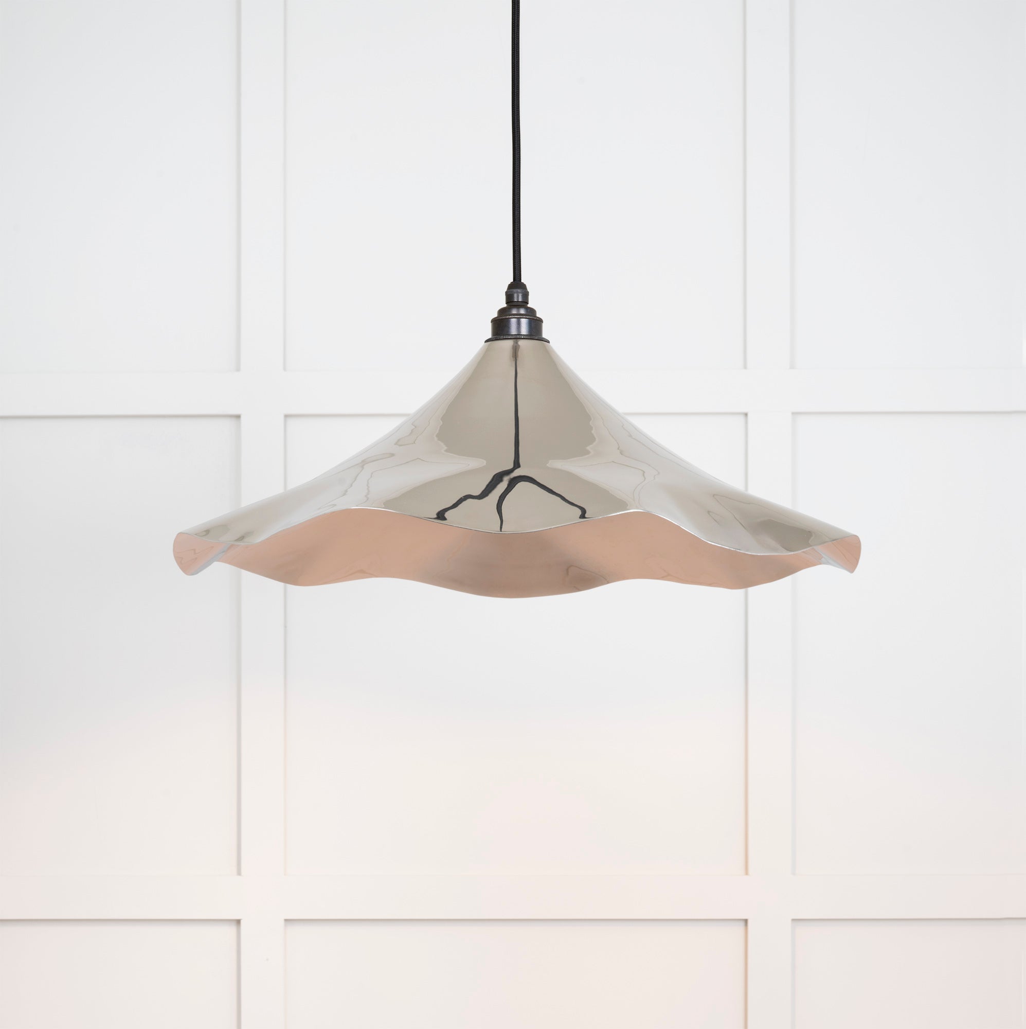  Image of Flora Ceiling Light in Nickel