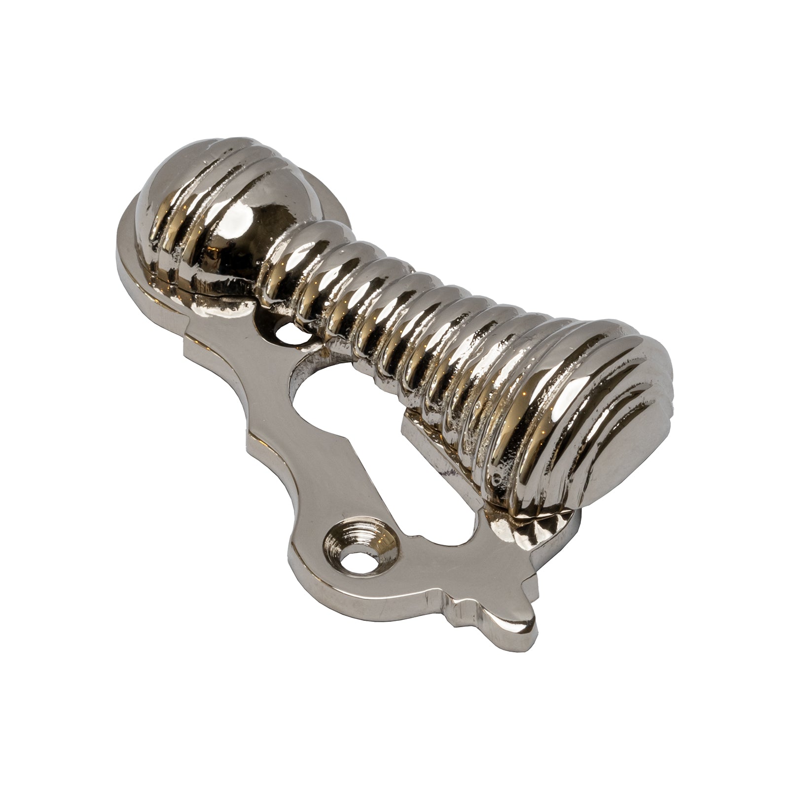 Polished Nickel Beehive Covered Escutcheon SHOW