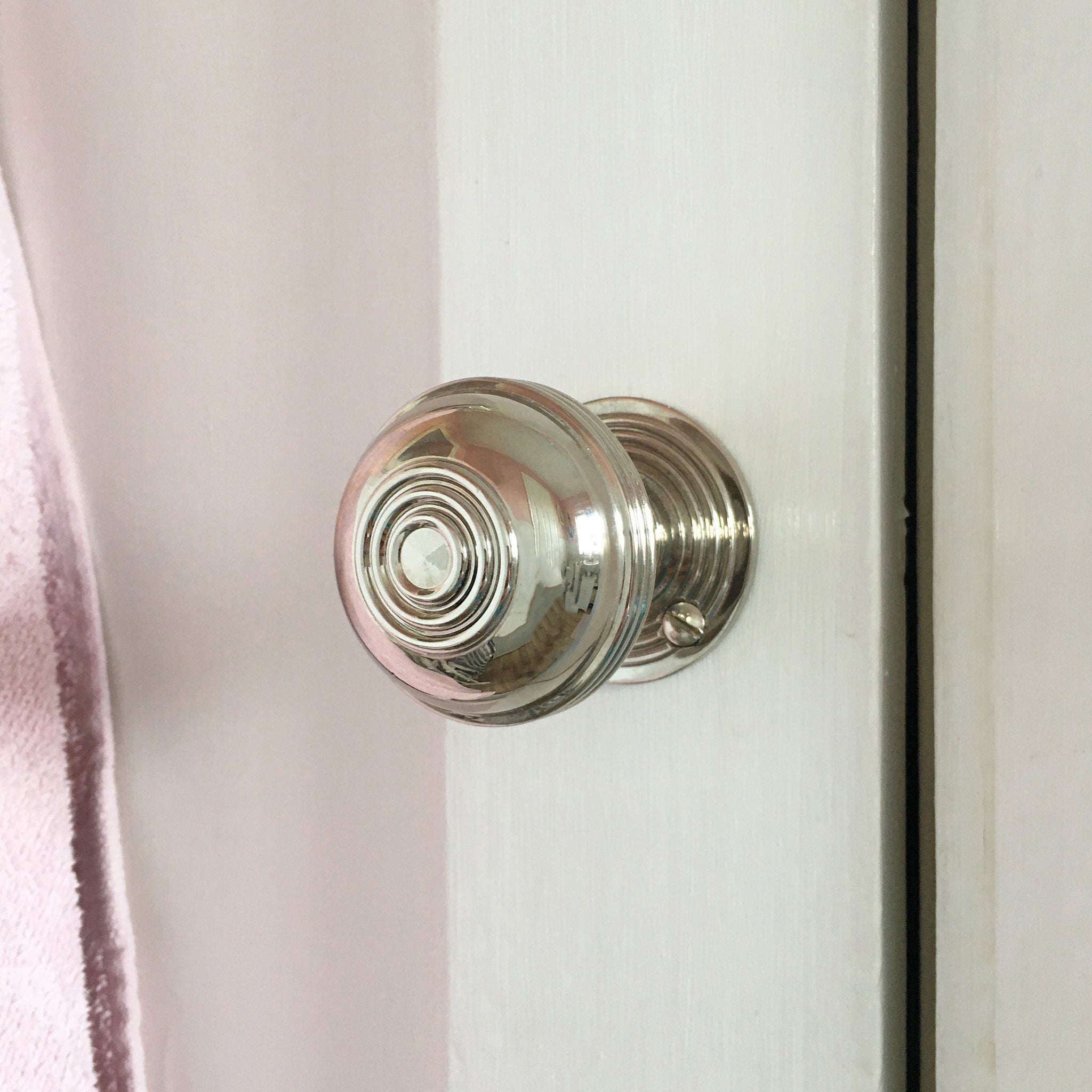 Ringed Brass Door Knobs SHOW 