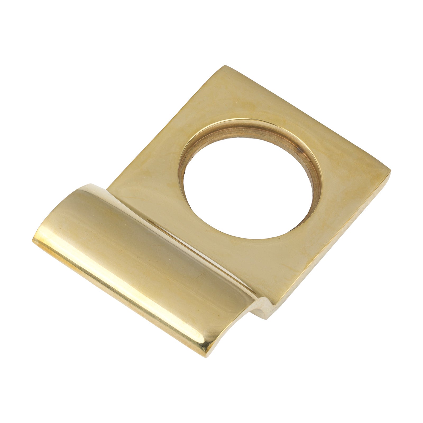 Polished Brass Rim Cylinder Pull