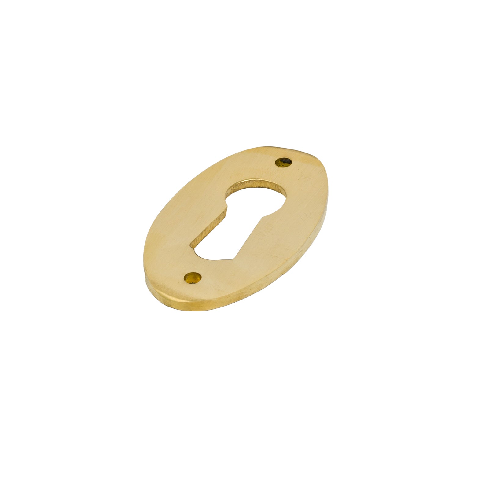 Polished Brass BSU Oval Escutcheon