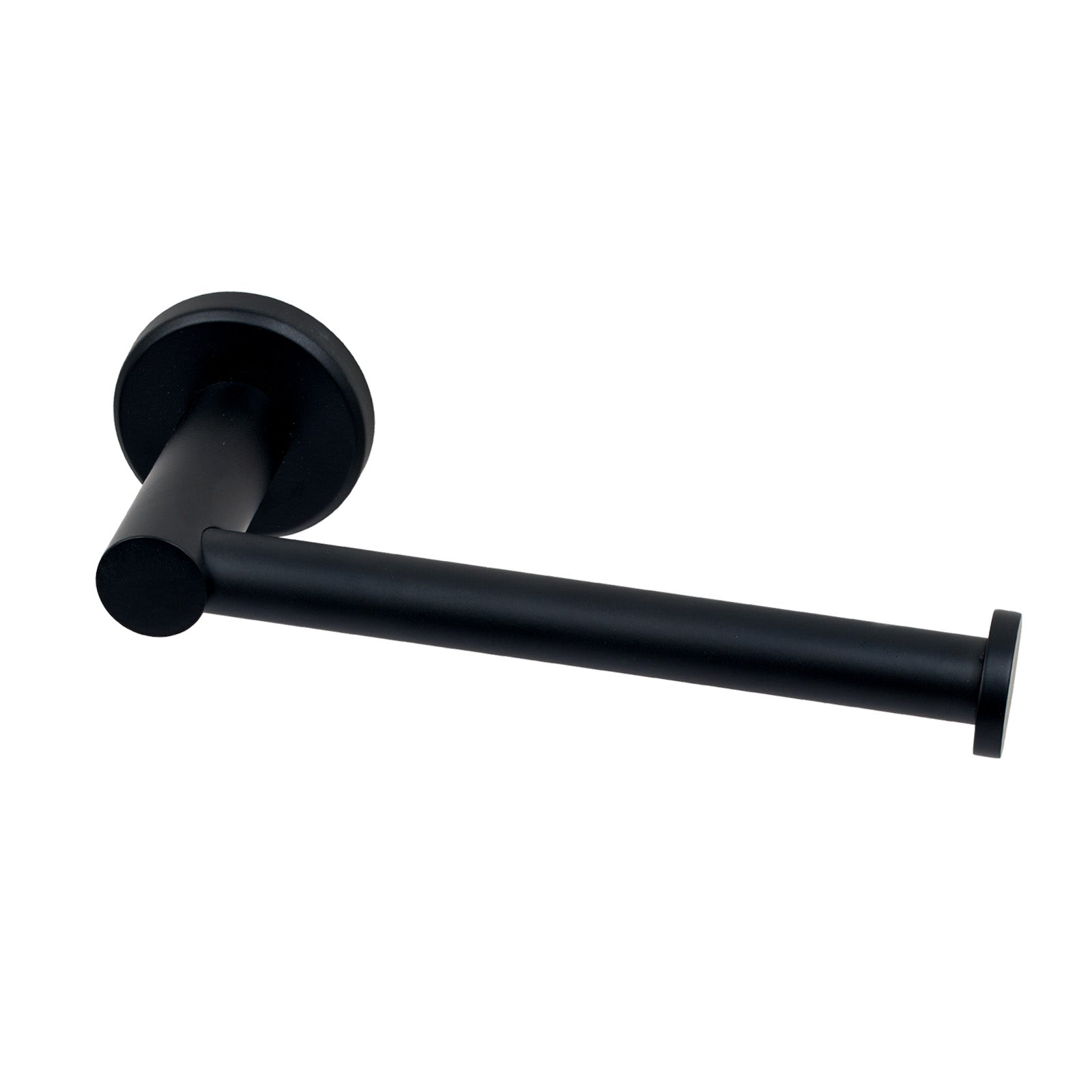 SHOW Image of Matt Black Oxford Toilet Roll Holder