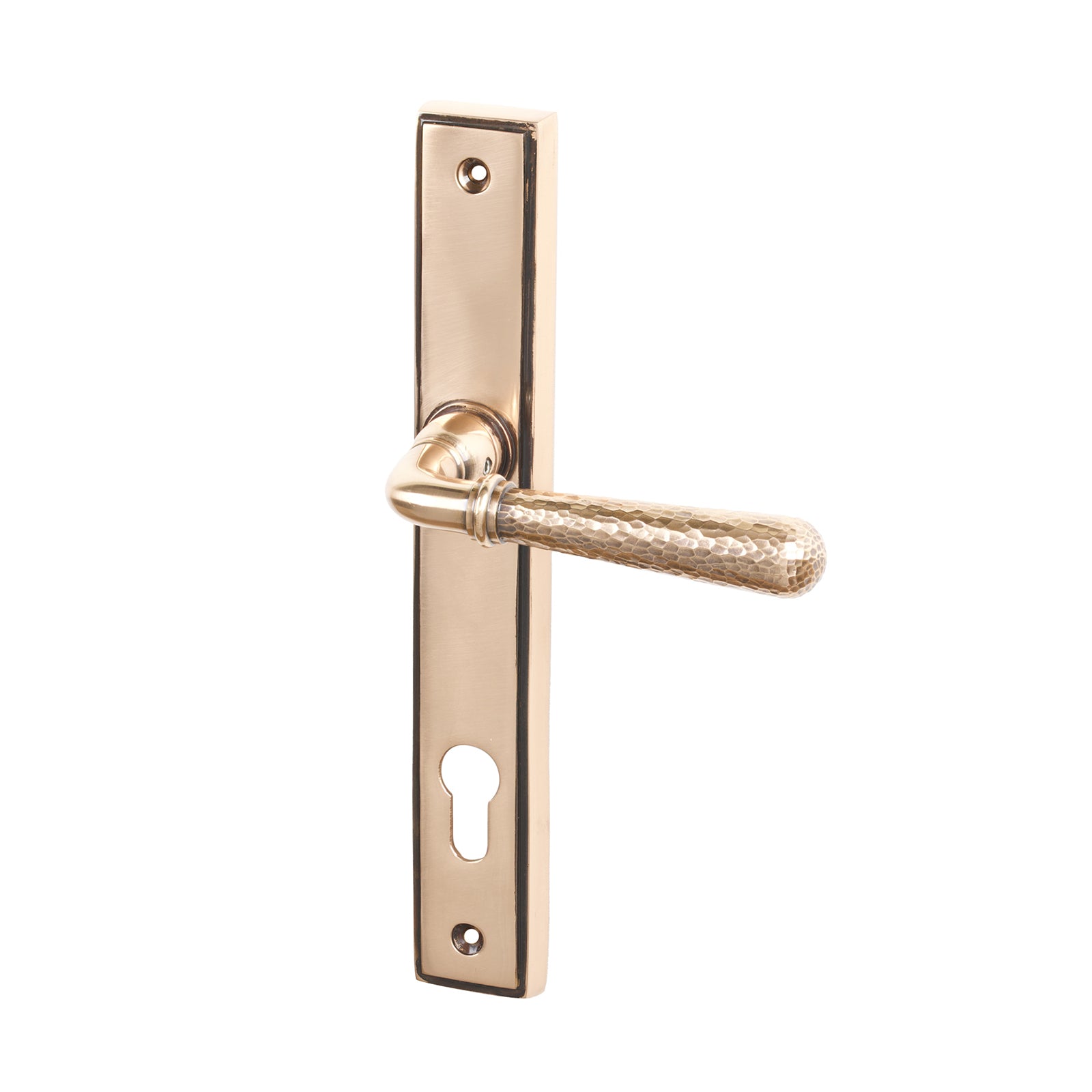 Hammered Newbury Slimline Multipoint Door Handle