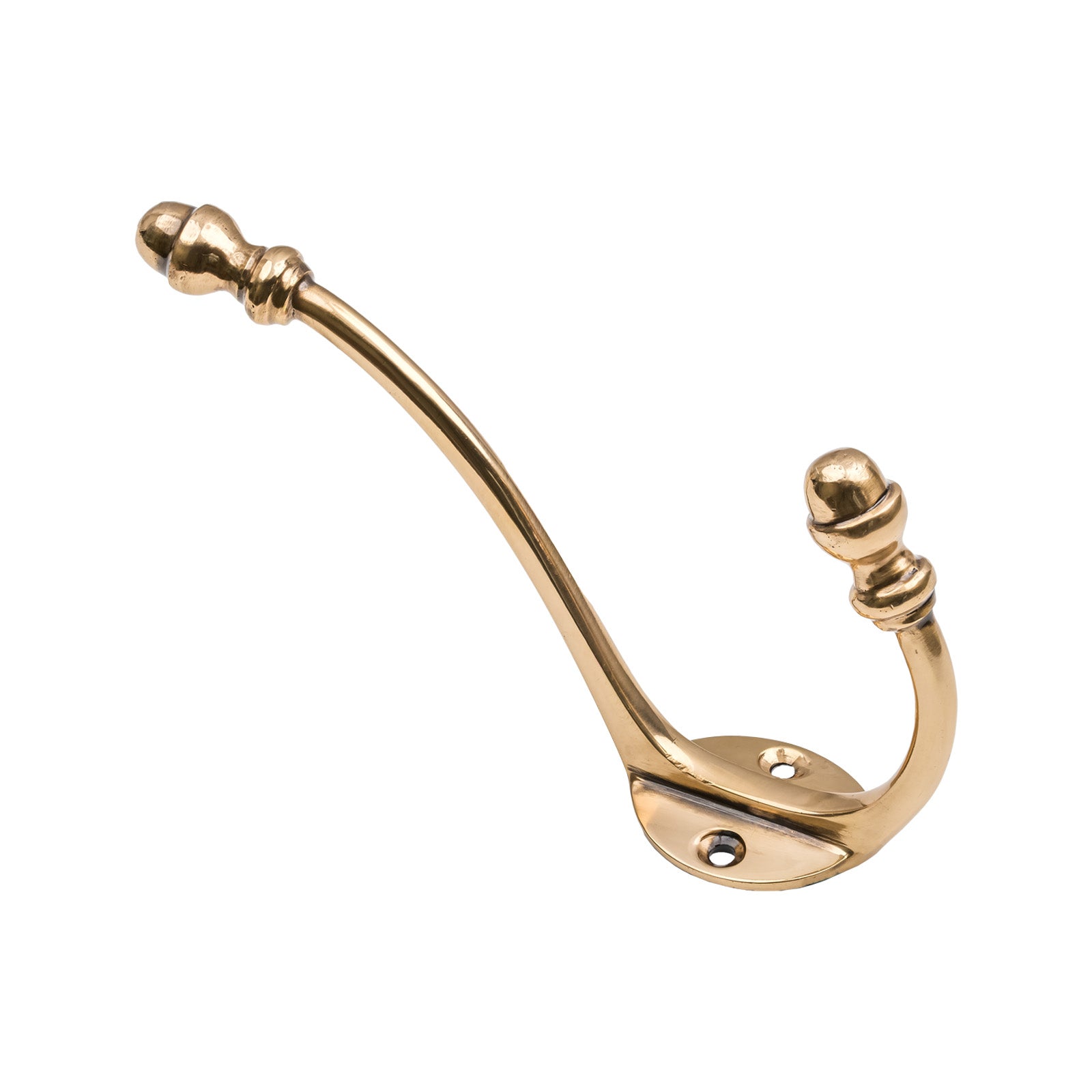 Polished Bronze Hat & Coat Hook