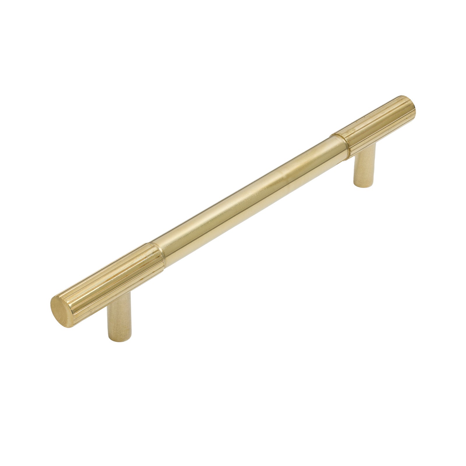 220mm Polished Brass Judd Pull Handle