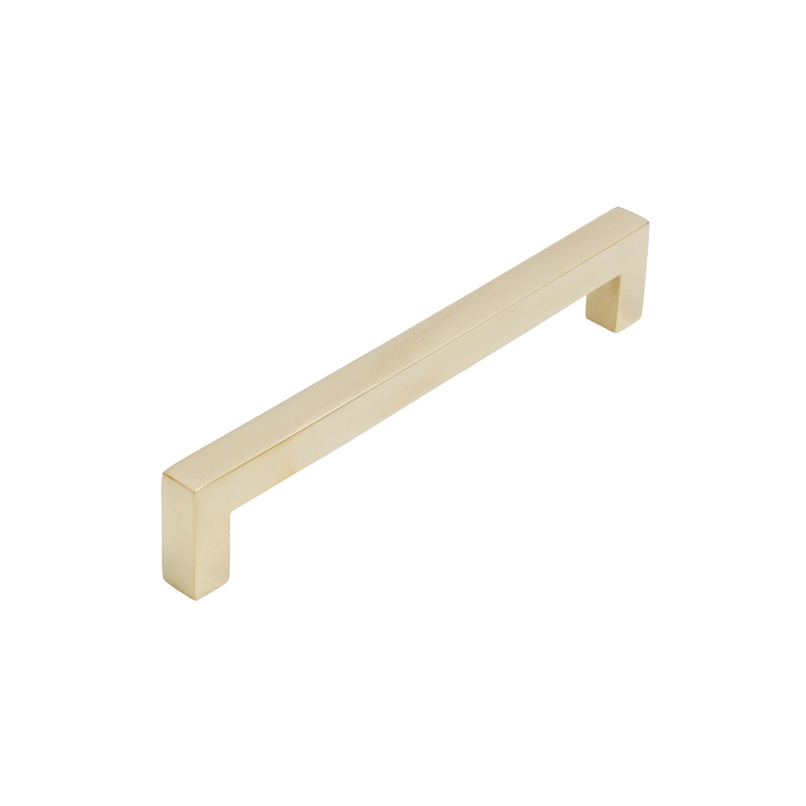 172mm Polished Brass Albers Pull Handle