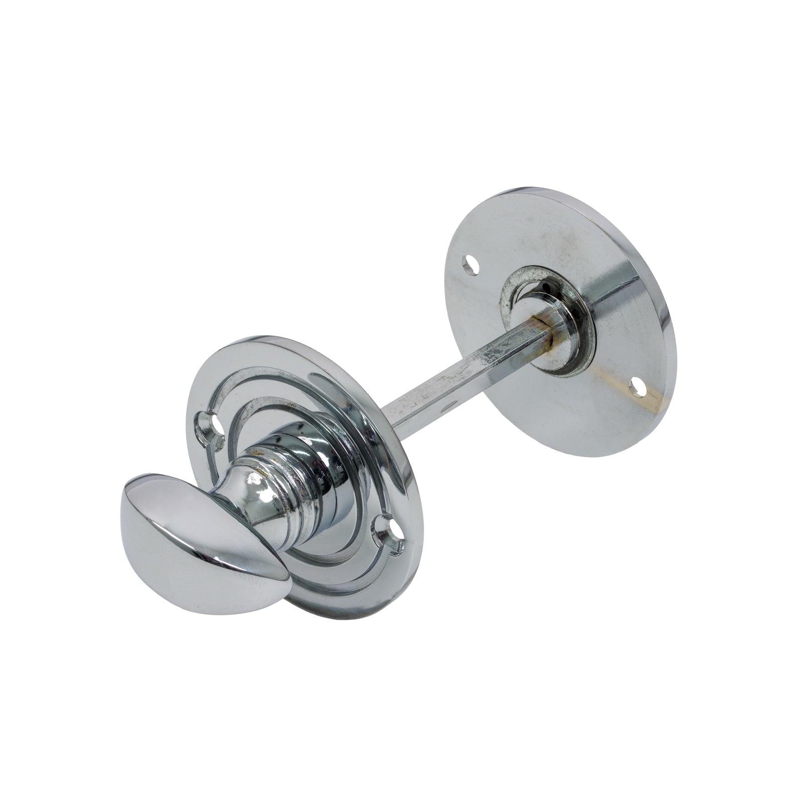 Polished Chrome Round Bathroom Thumbturn