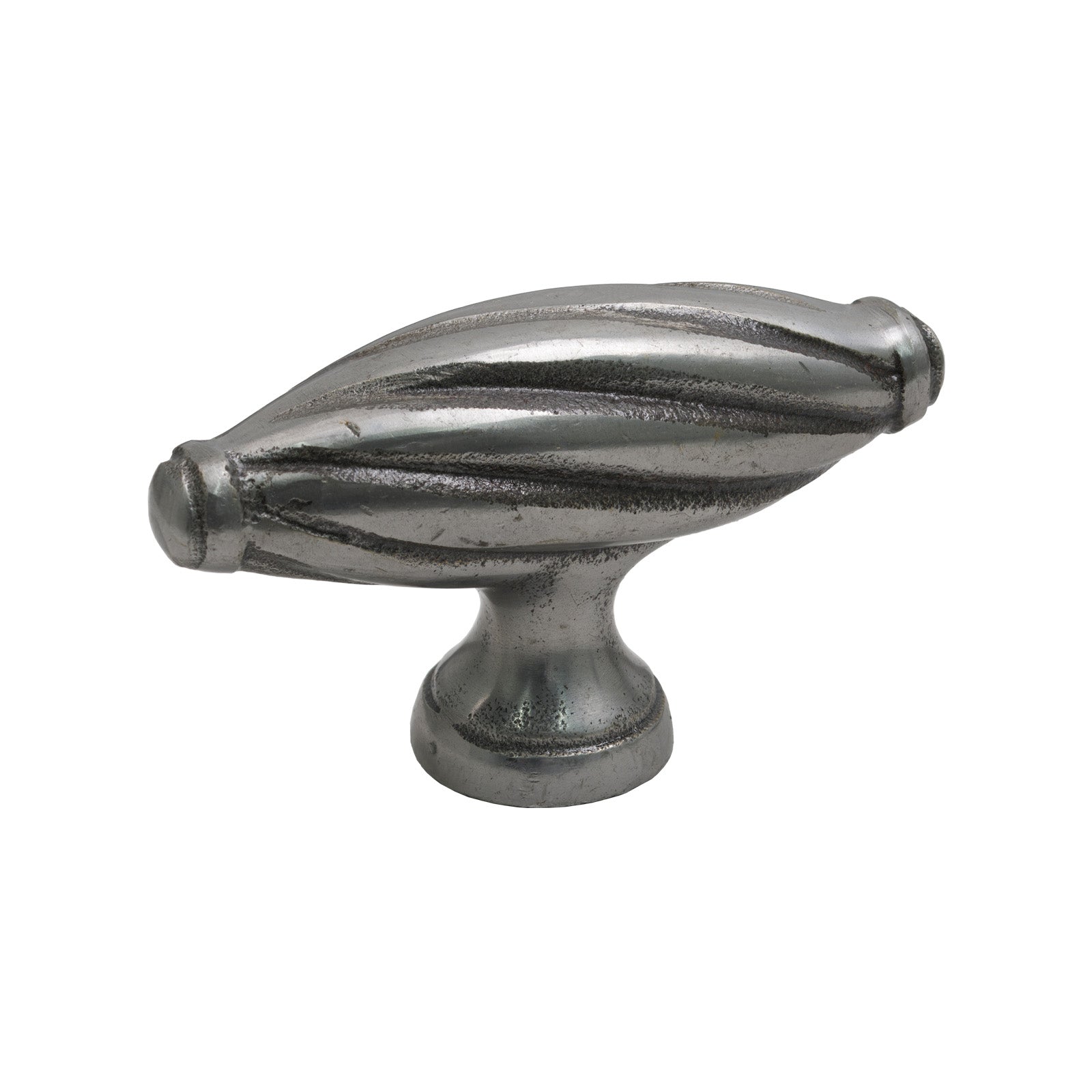 Natural Smooth Oval Twist Cabinet Knob