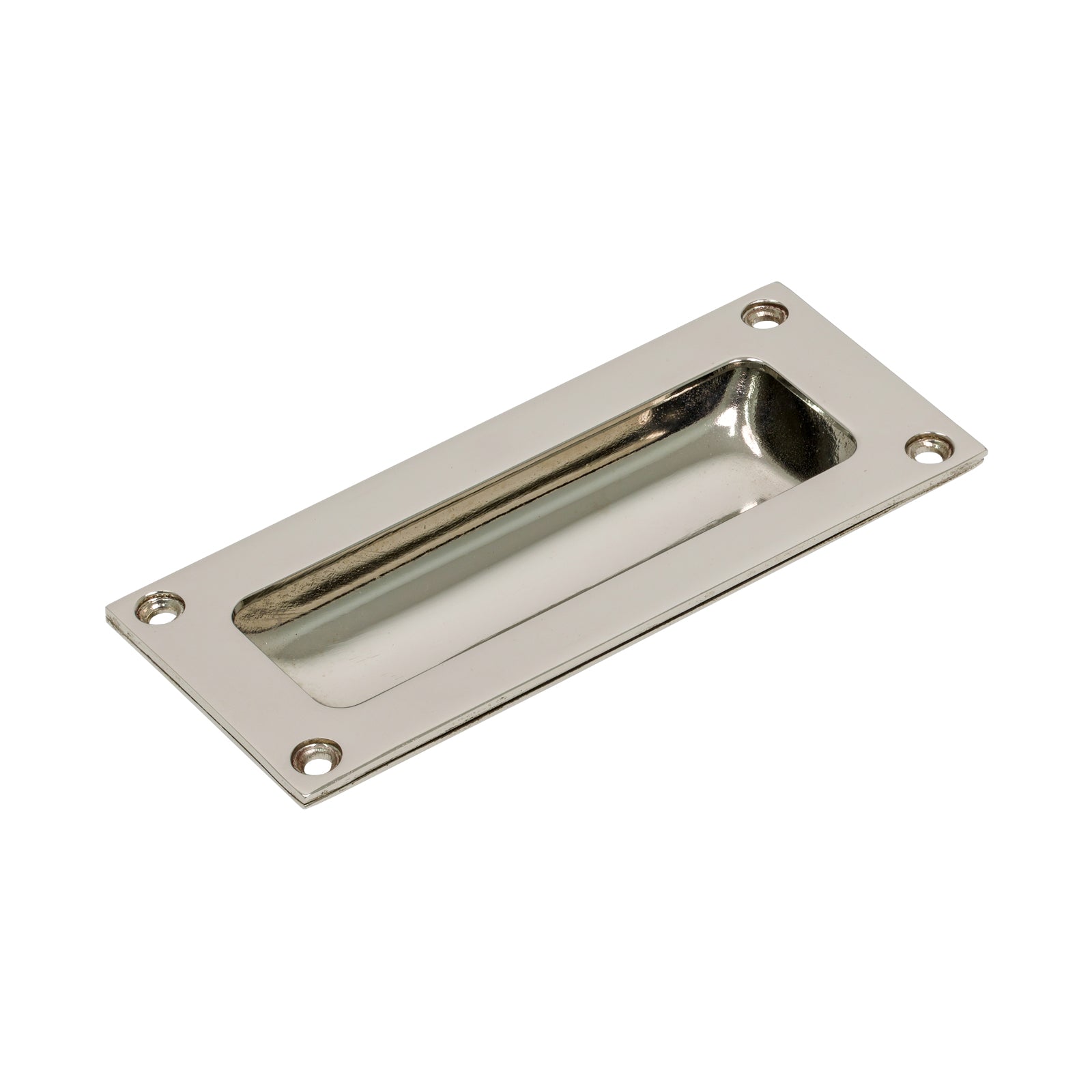 Polished Nickel Flush Pull Handle