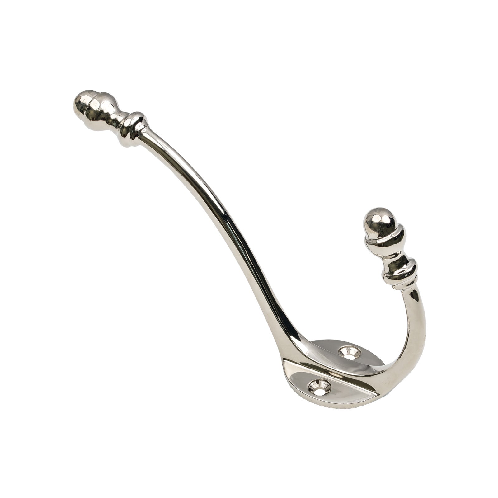 Polished Nickel Hat & Coat Hook