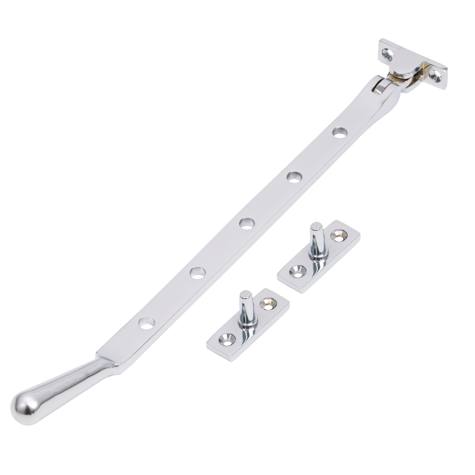 12 Inch Polished Chrome Newbury Window Stay