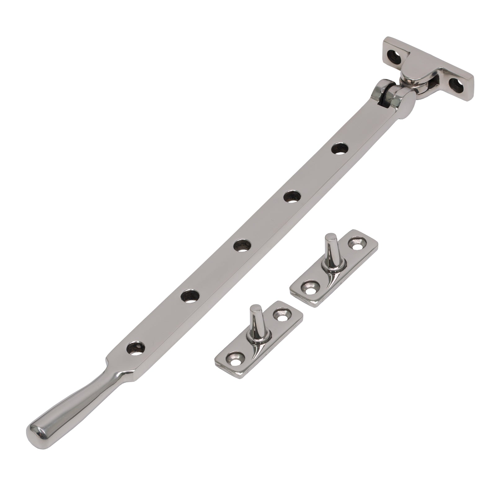 12 Inch Polished Marine Newbury Window Stay