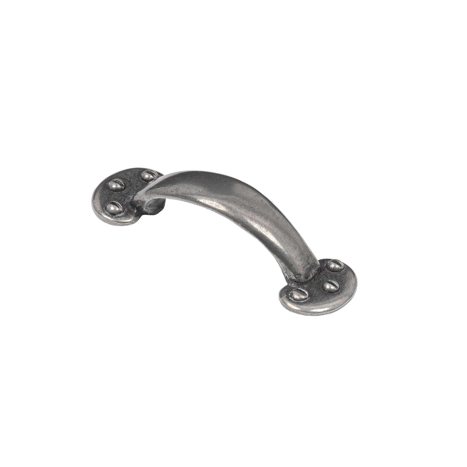 pewter bow handles, Finesse pewter, cupboard handles,