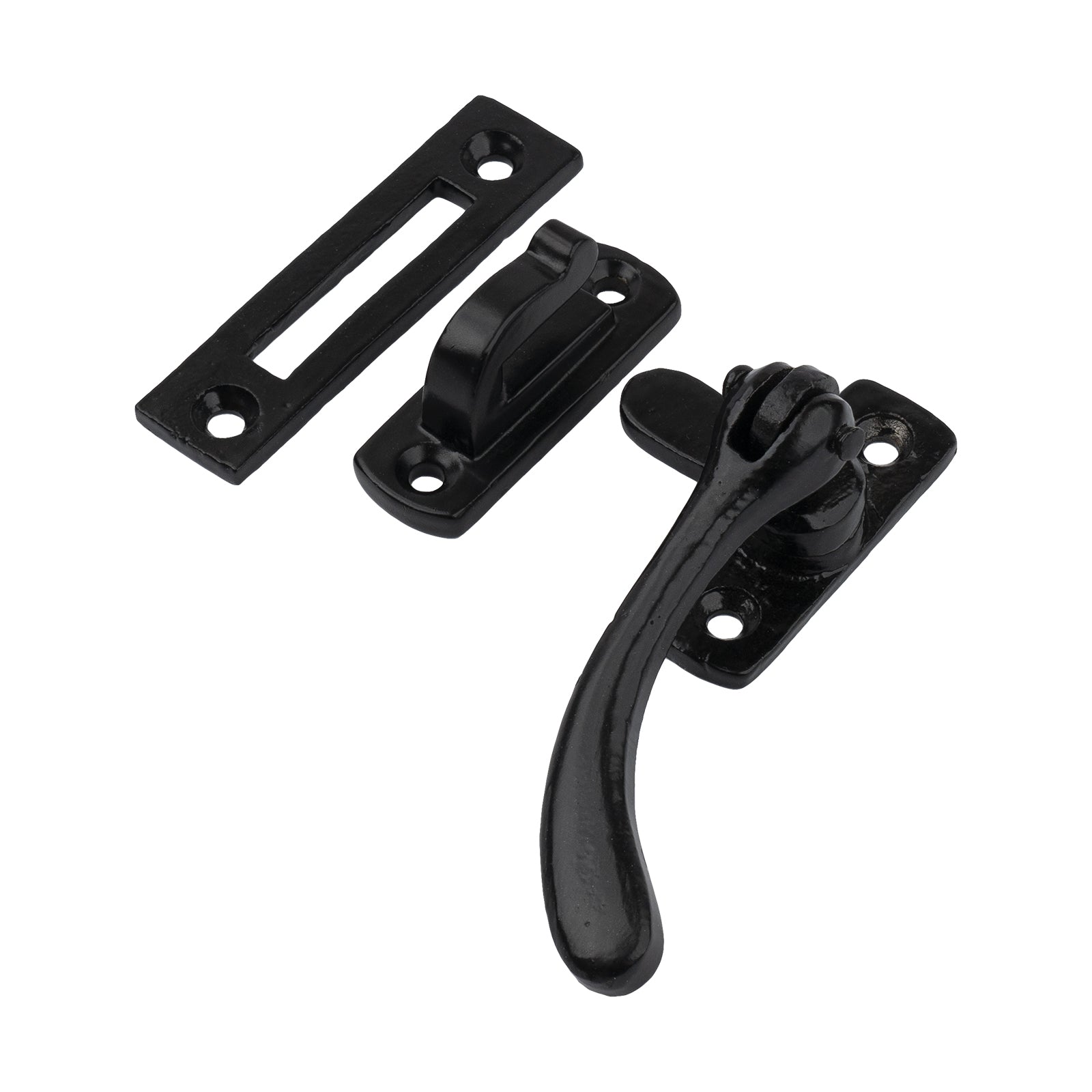 Black Pear Drop Window Fastener