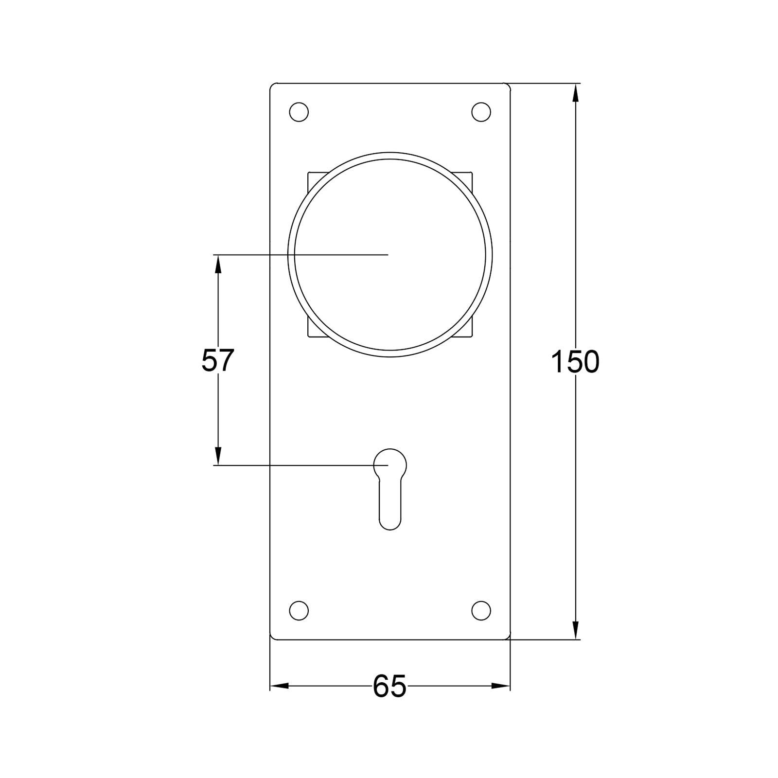 Pelton Pewter Door Knobs On Wide Backplate lock JPEG Drawing SHOW