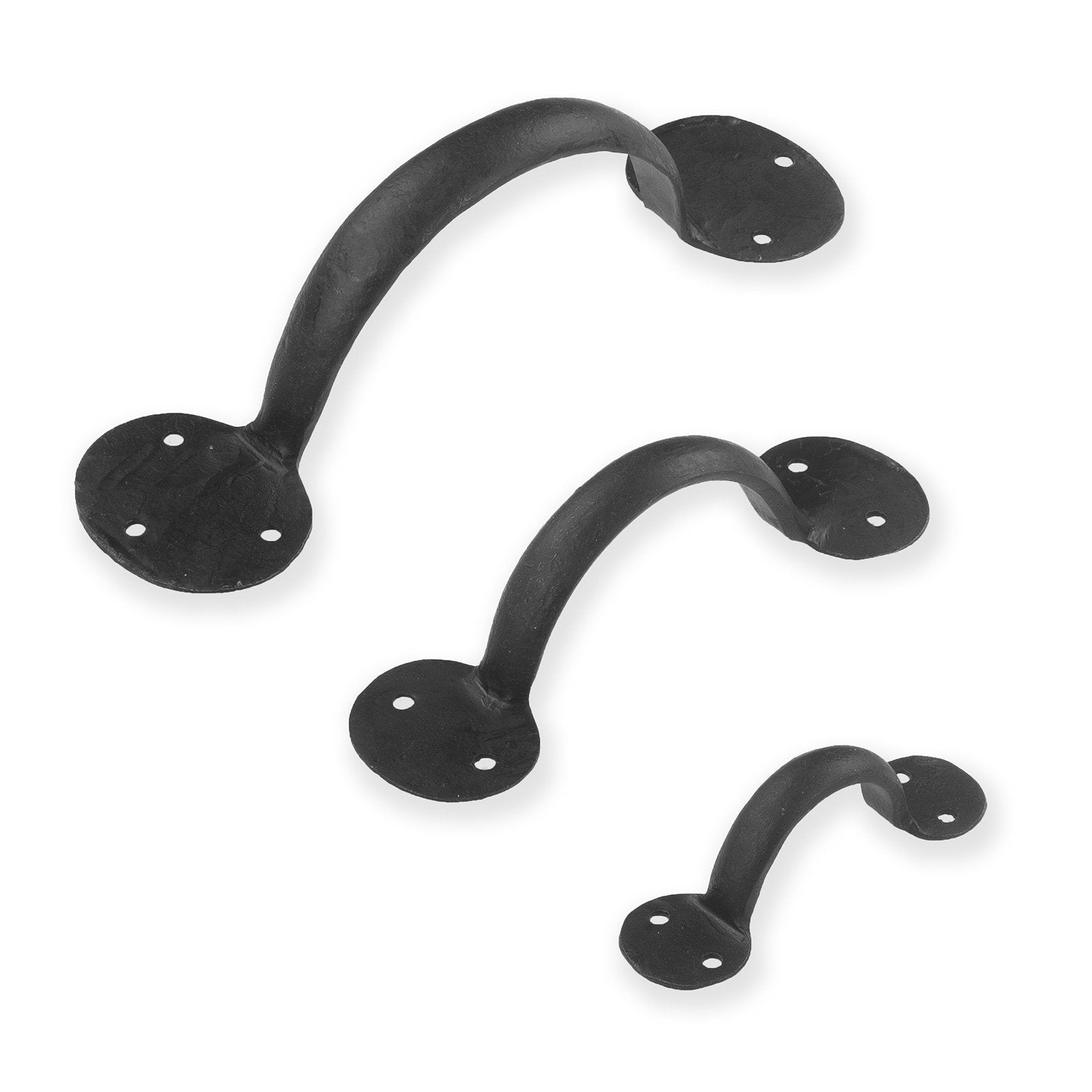 Penny End Black Pulls Collection | Door & Cupboard, penny end handles