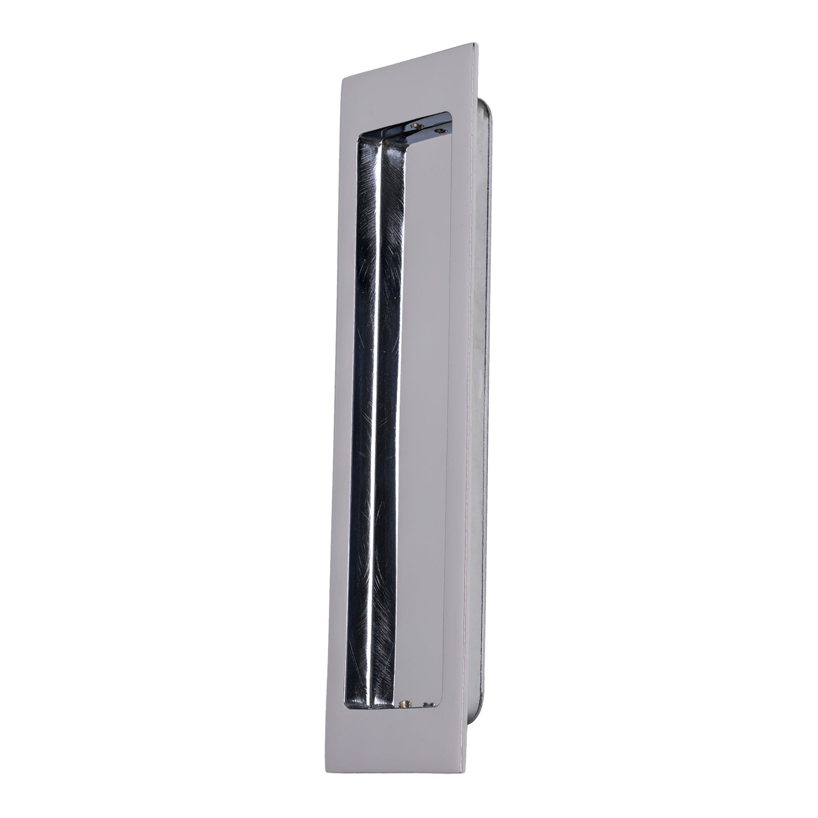 SHOW Polished Chrome Rectangular Flush Pull