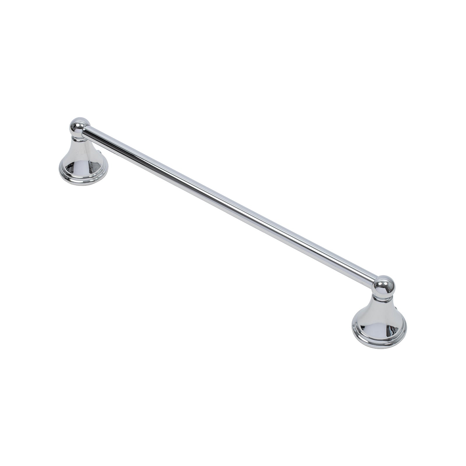 SHOW Image of 450mm Polished Chrome Cambridge Towel Bar Rail