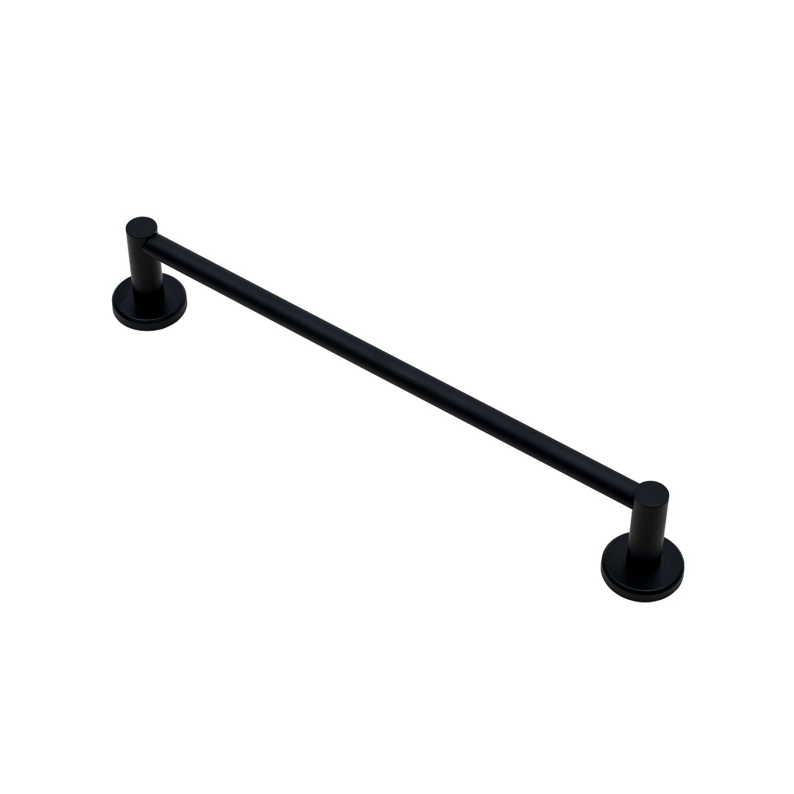 SHOW Image of 450mm Matt Black Oxford Towel Bar Rail