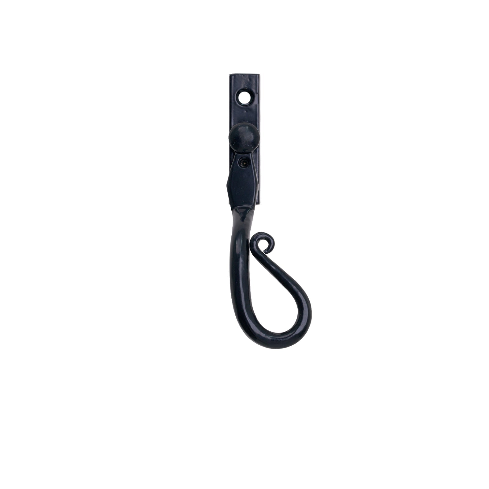 RH Black 16mm Shepherd's Crook Espagnolette