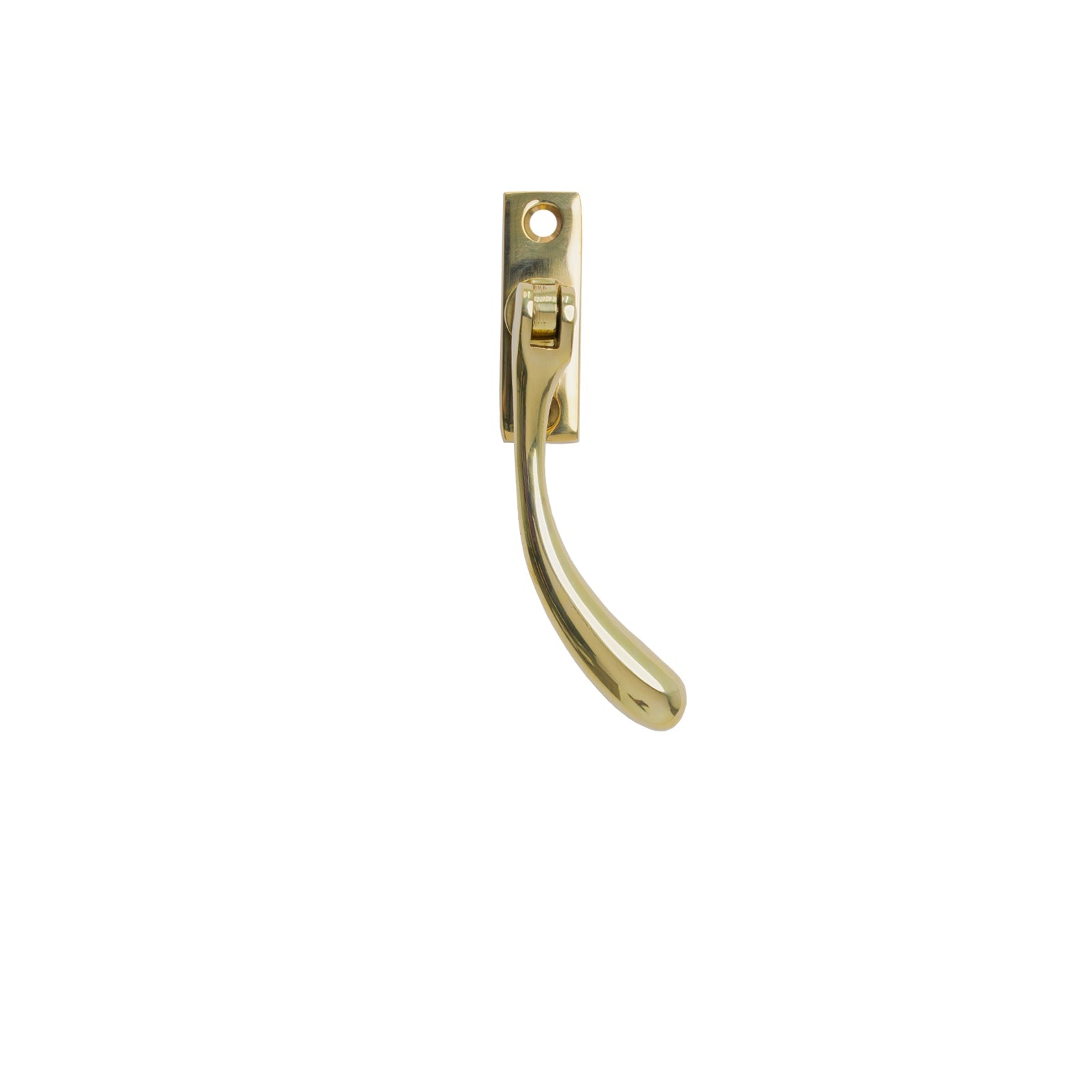 RH Polished Brass Slim Peardrop Espagnolette