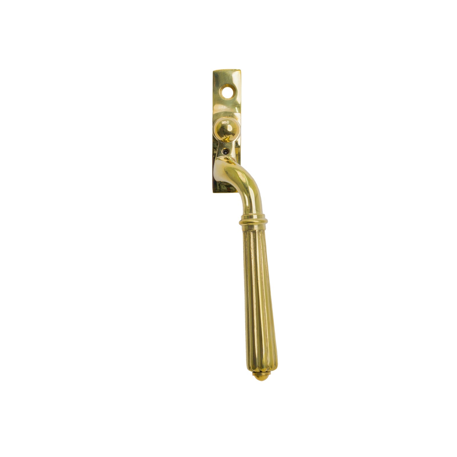 RH Polished Brass Hinton Espagnolette