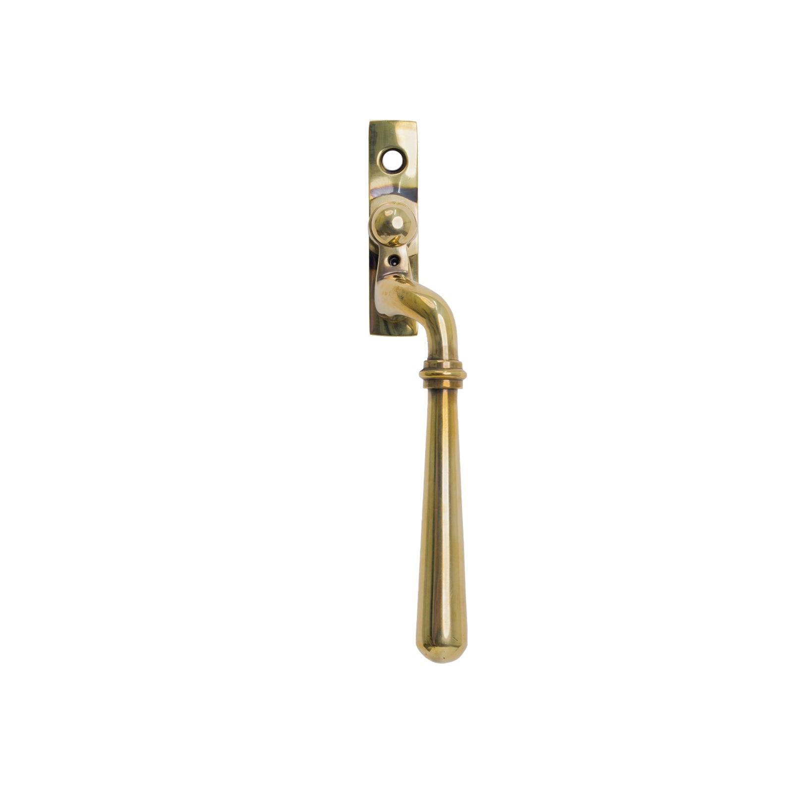 RH Aged Brass Newbury Espagnolette