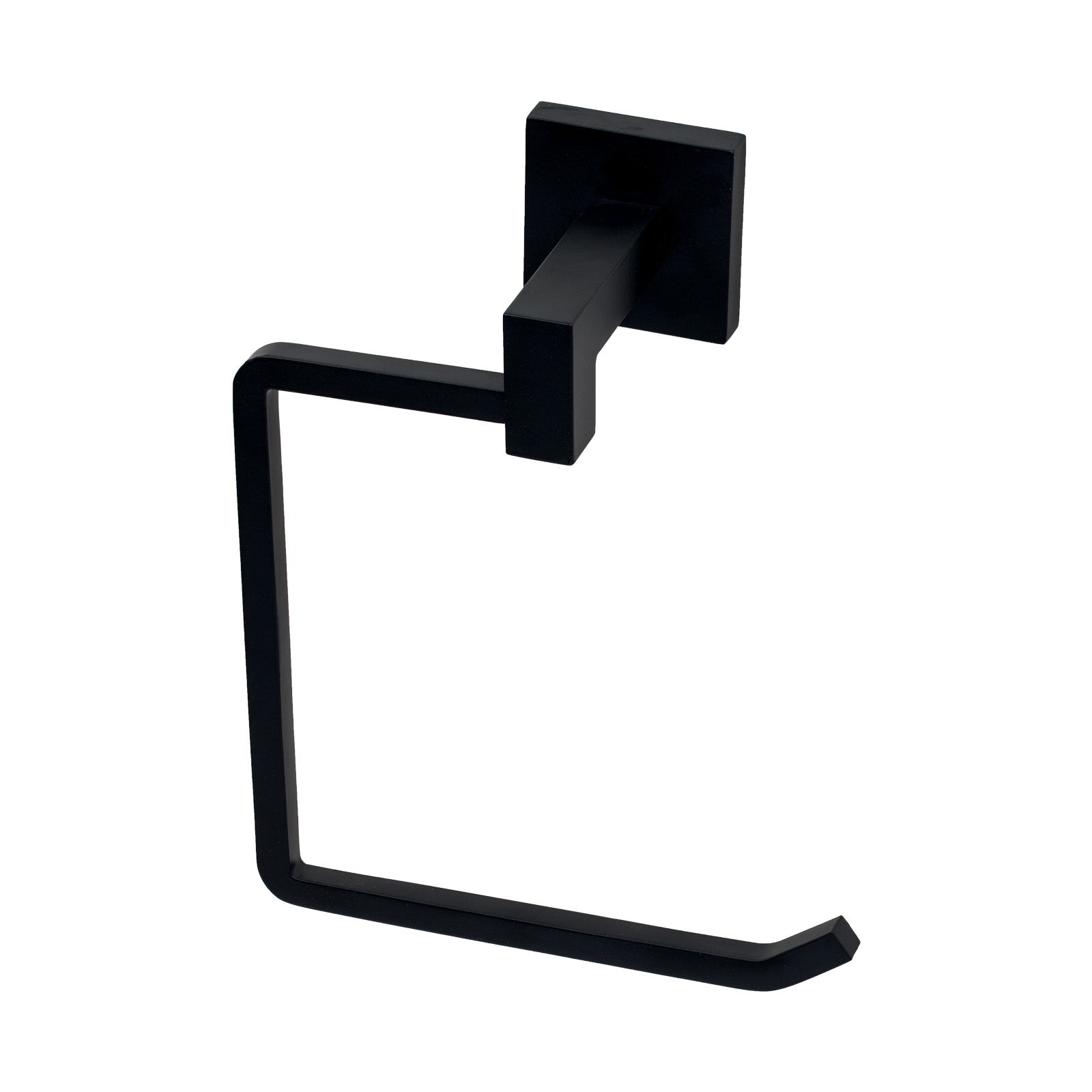 SHOW Image of Matt Black Chelsea Towel Ring