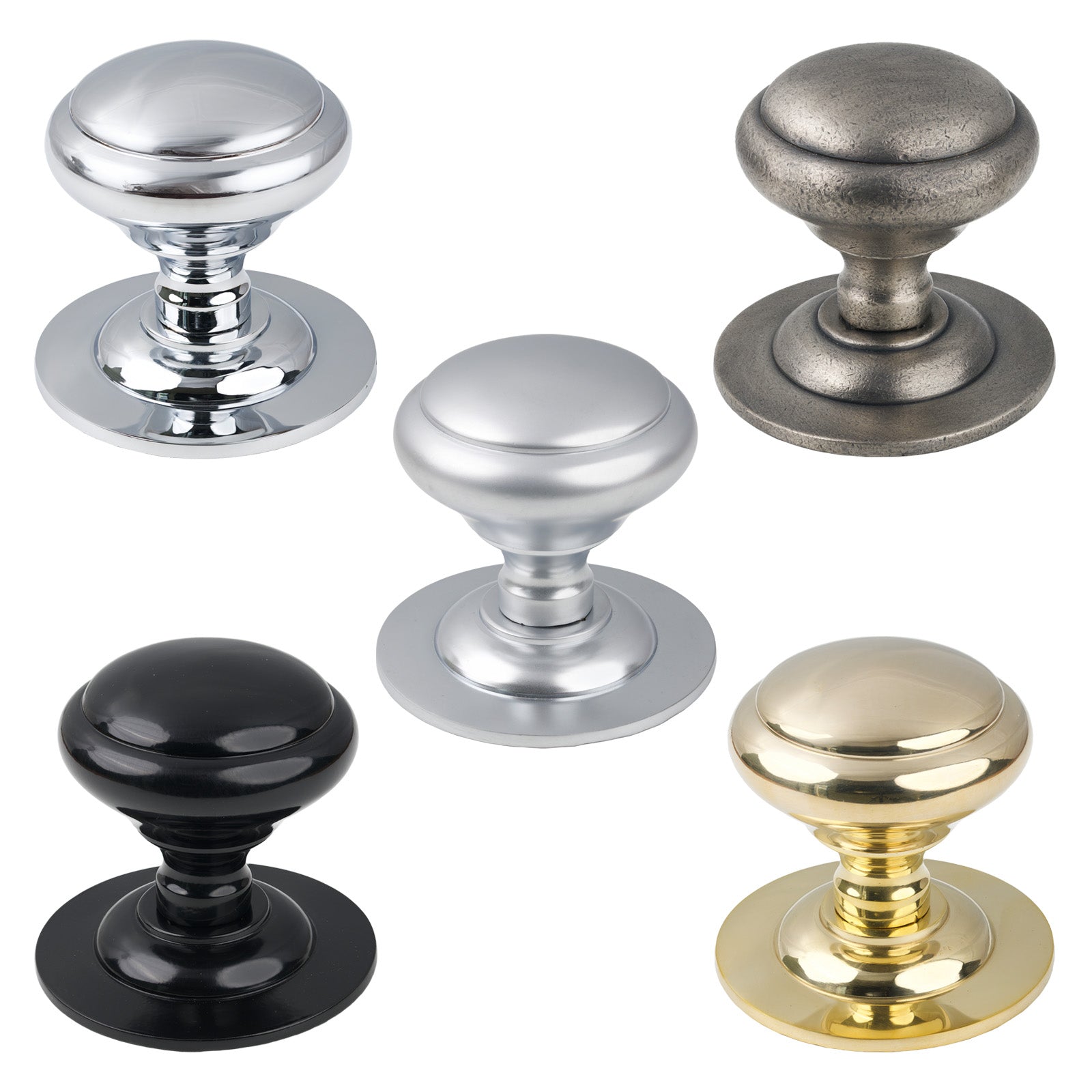 Round Centre Door Knob