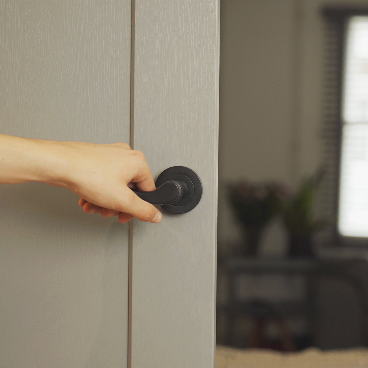 round rose door handles SHOW