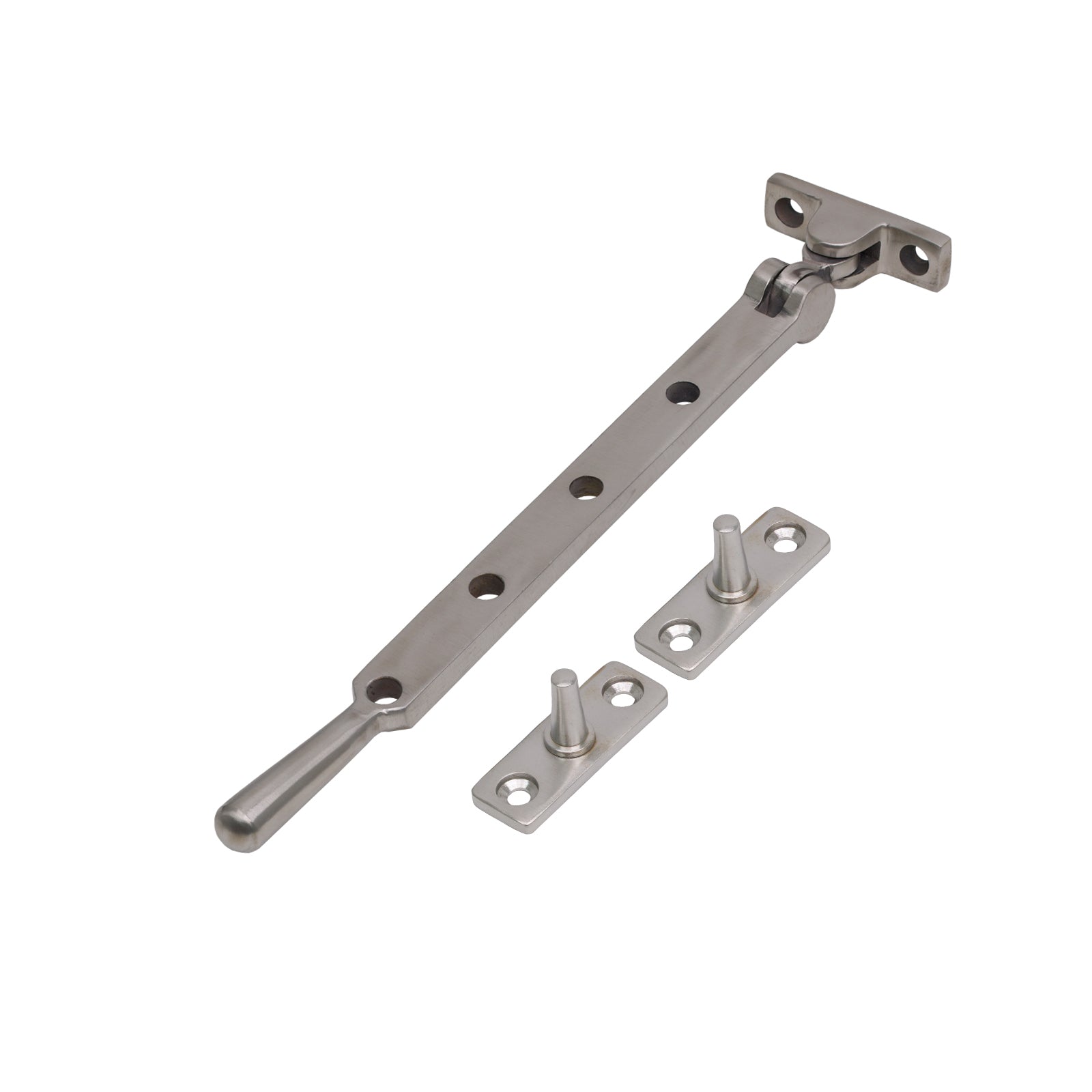 10 Inch Satin Marine Newbury Window Stay
