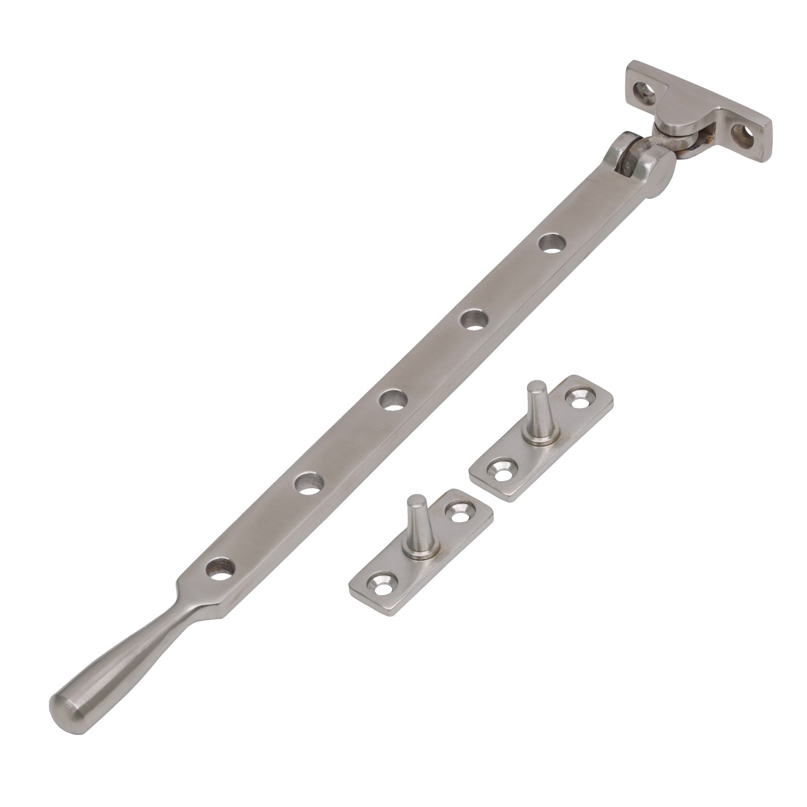 12 Inch Satin Marine Newbury Window Stay