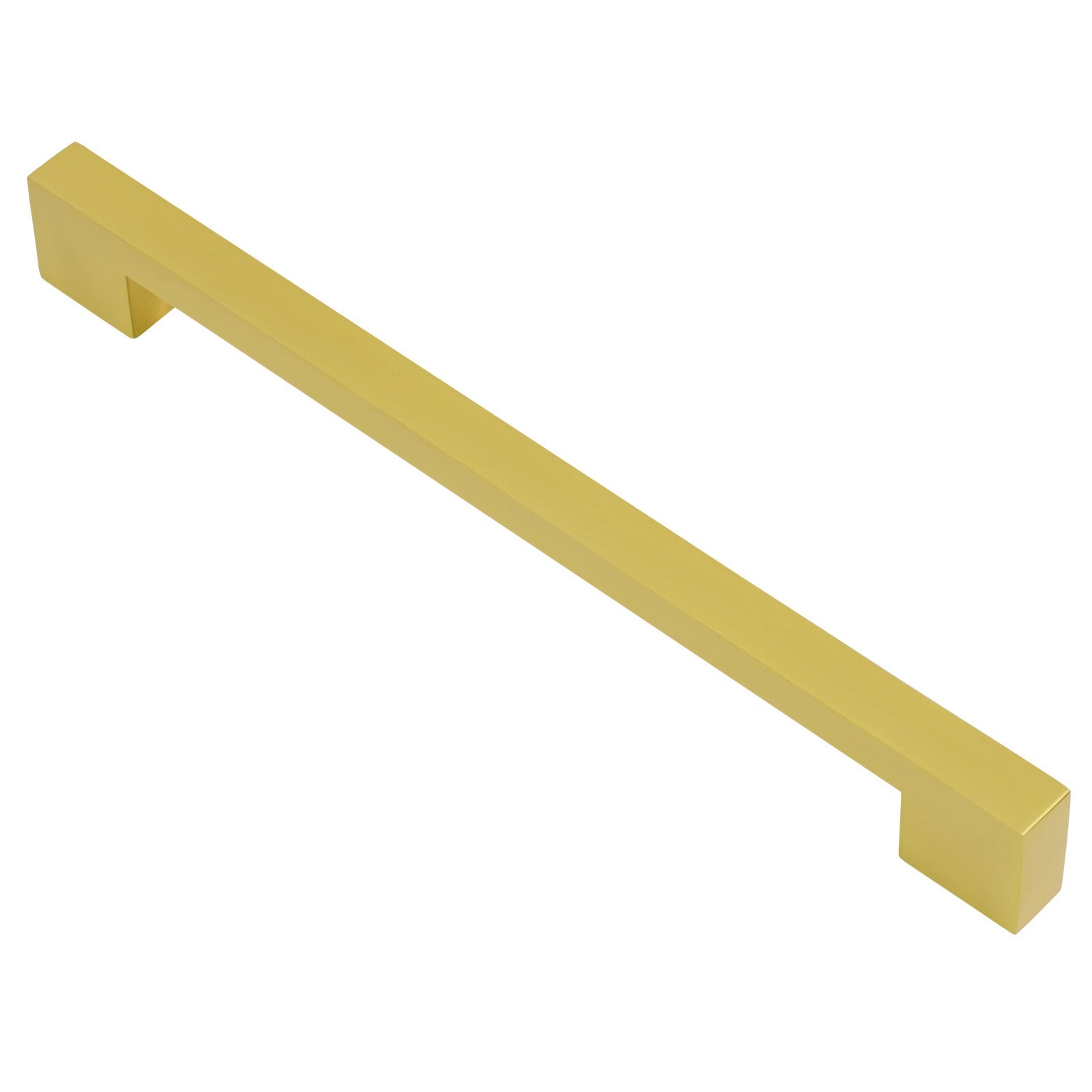 SHOW Image of 457mm Satin Brass Large Urban Door Pull Handle