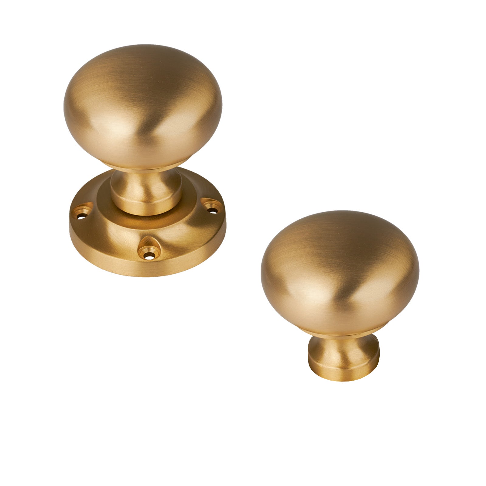 SHOW Victoria Rim Door Knob in Matt Bronze finish