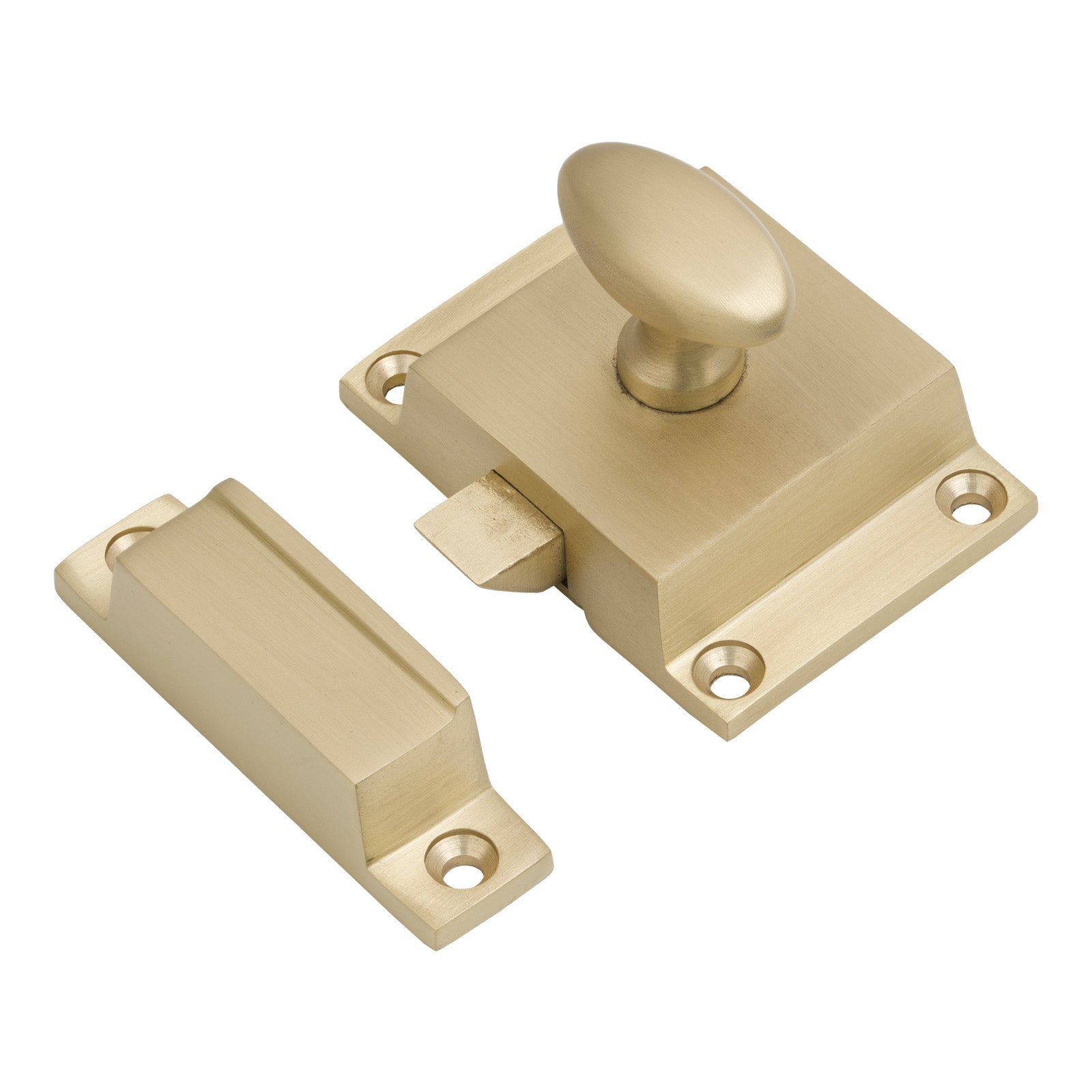 Satin Brass Cabinet Latch