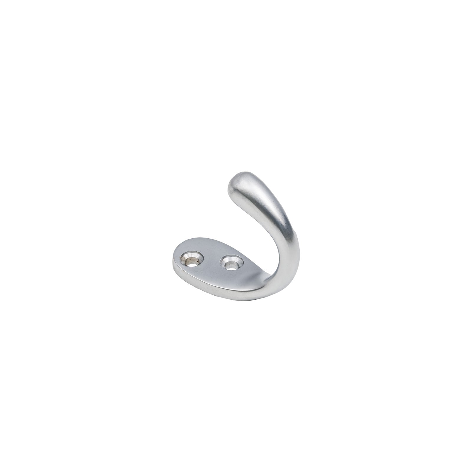 Satin Chrome Celtic Single Robe Hook