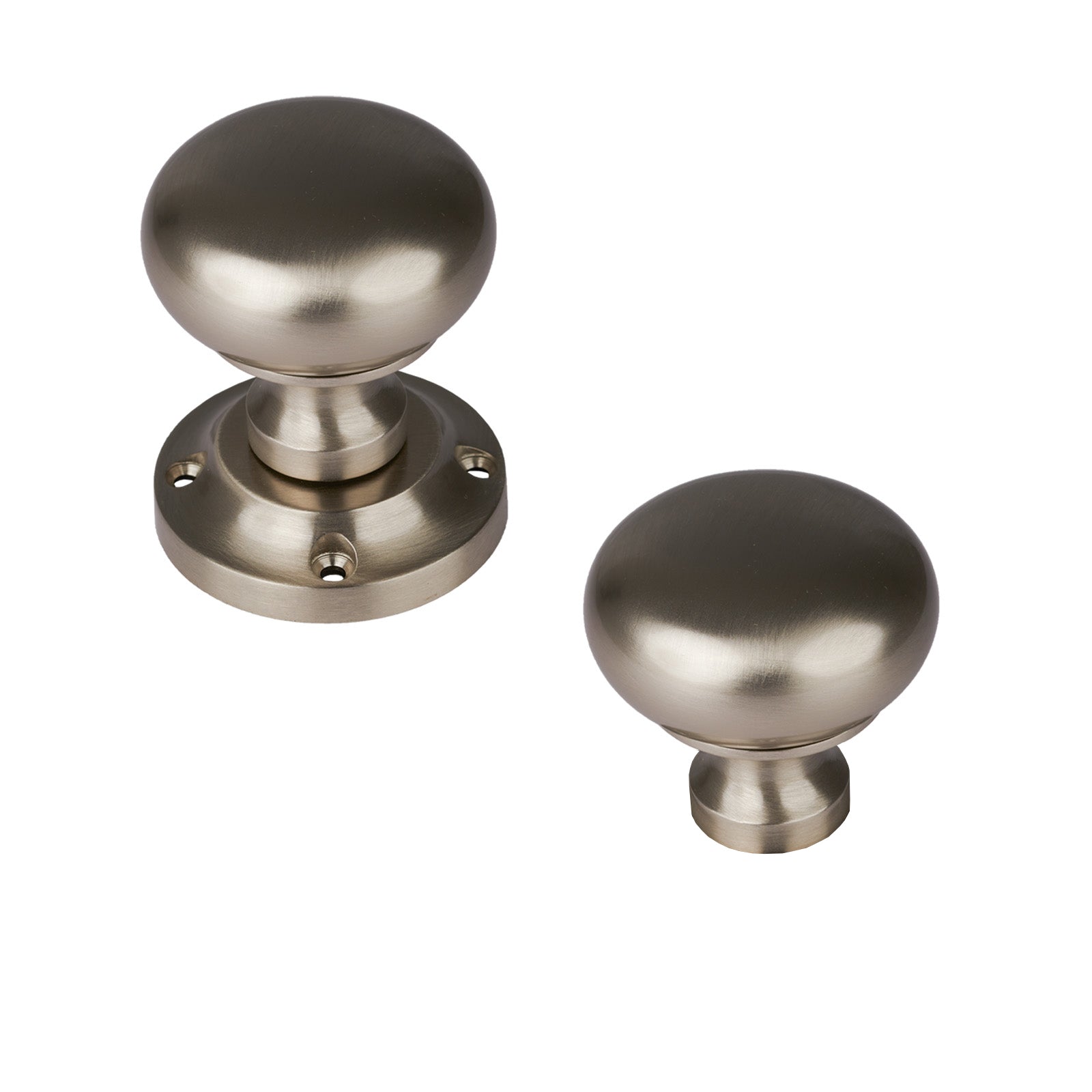 SHOW Victoria Rim Door Knob in Polished Chrome finish