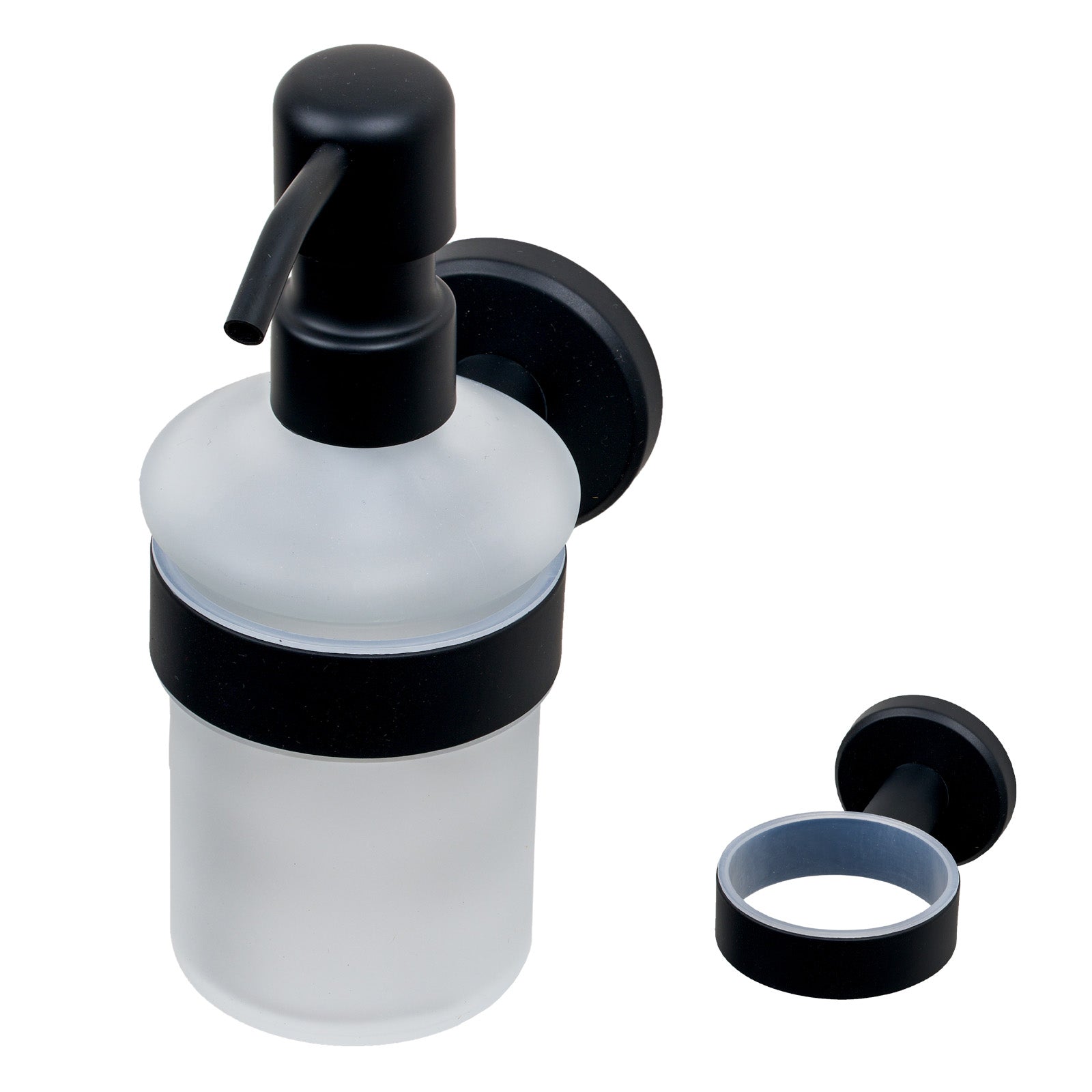 SHOW Image of Matt Black Oxford Soap Dispenser