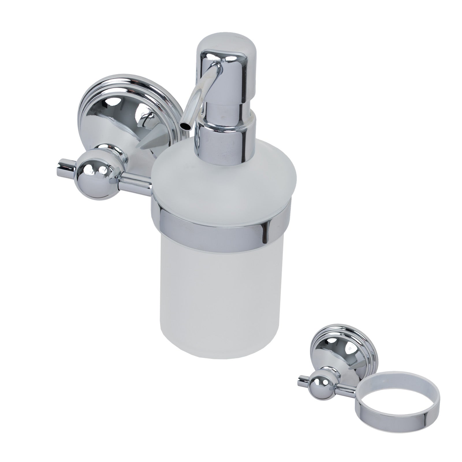 SHOW Image of Polished Chrome Cambridge Soap Dispenser