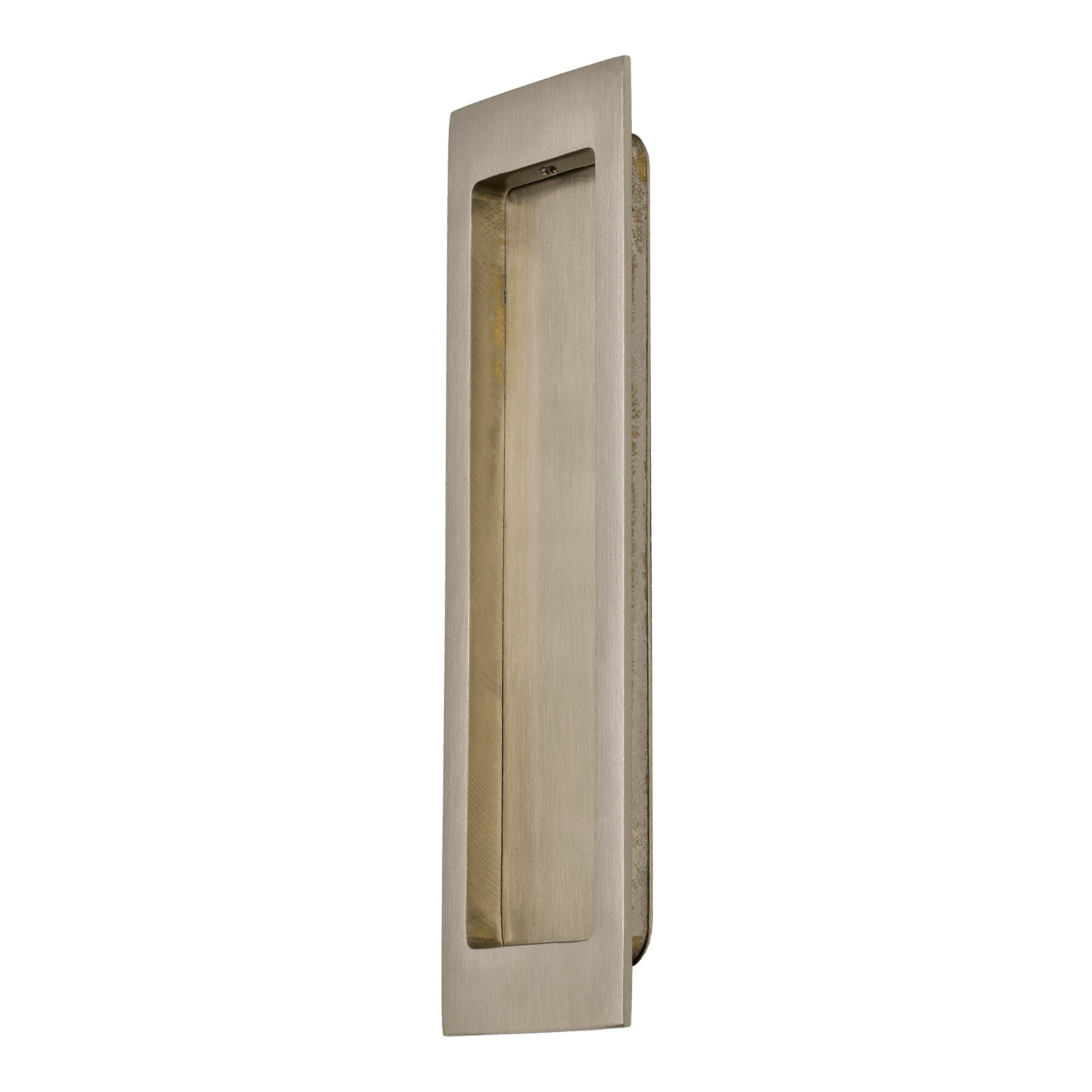 SHOW Satin Nickel Rectangular Flush Pull