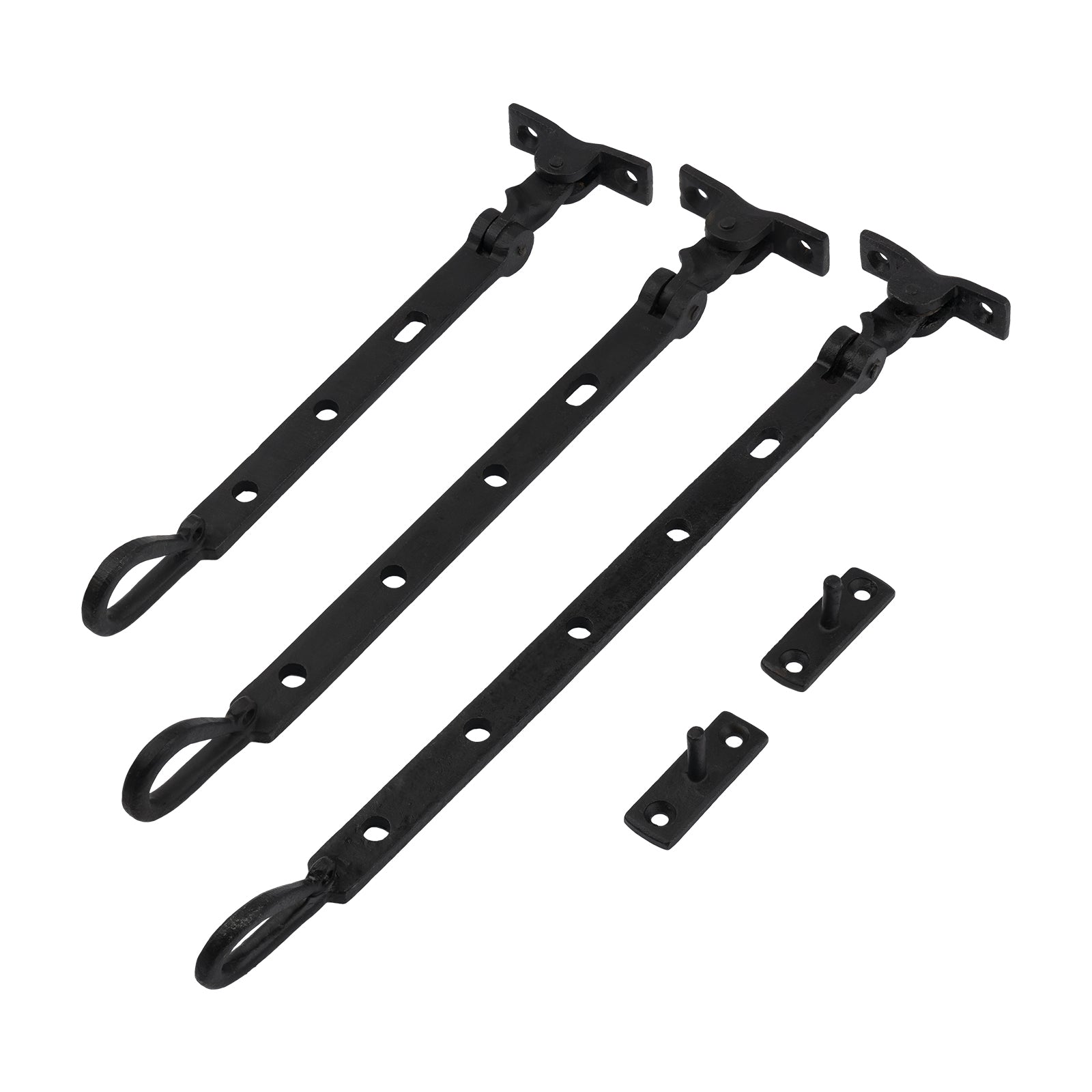 Black Shepherds Crook window stays