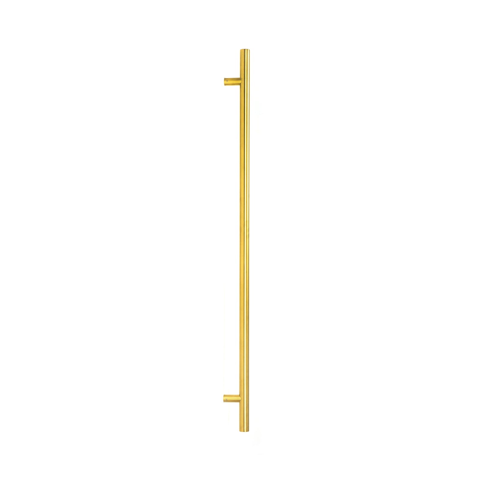 1200mm Aged Brass T Bar Handle Back-To-Back Fix