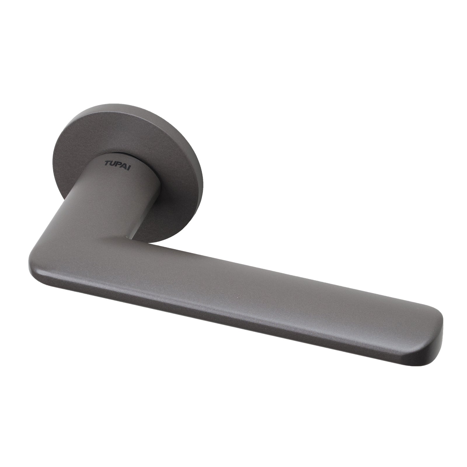 SHOW Titan Nevosa Door Handle on Round Rose 