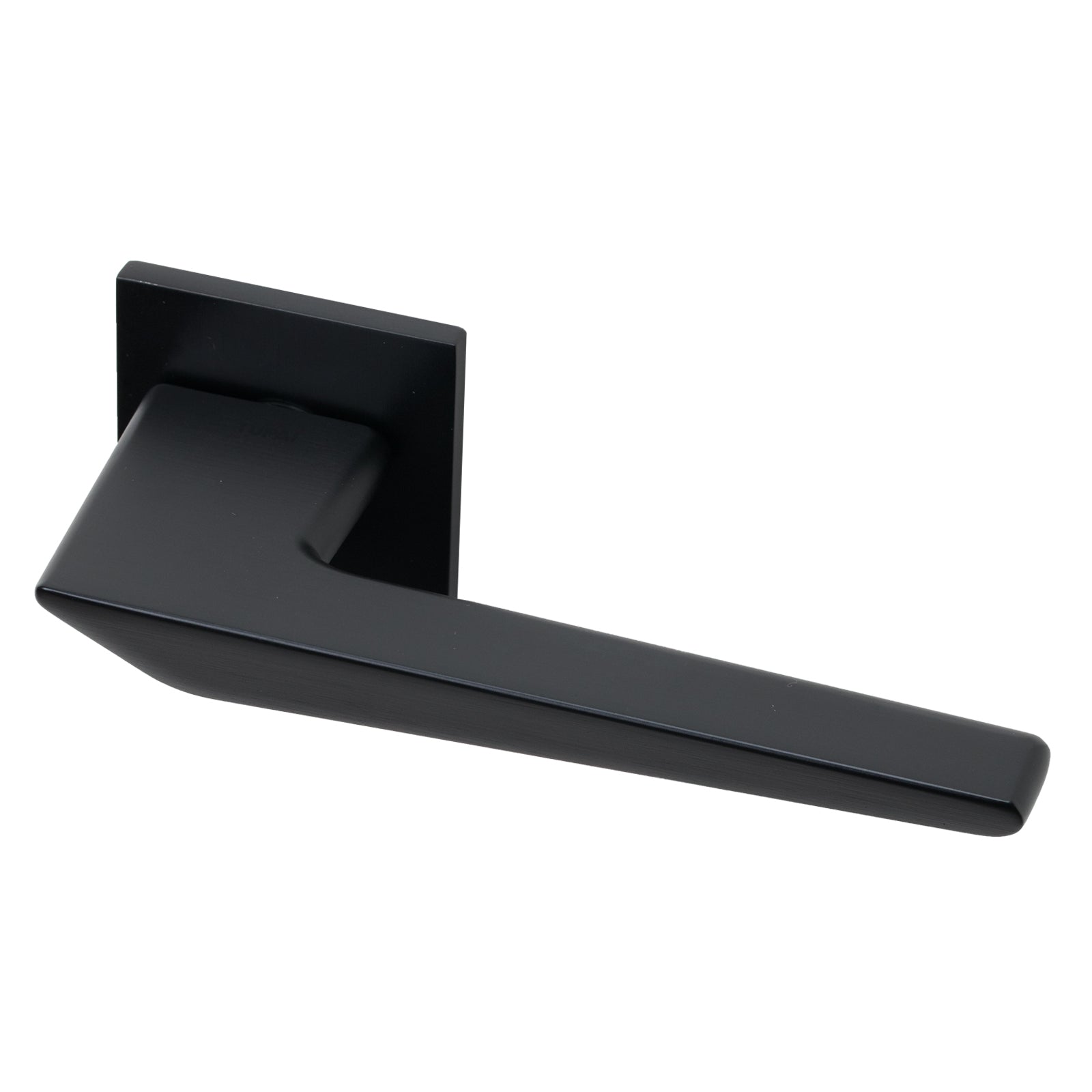 Montemuro Lever on Rose Door Handle in Black Pearl Finish SHOW