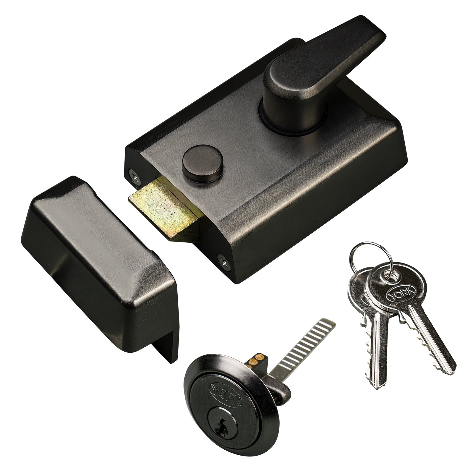 york cylinder deadlocking latch